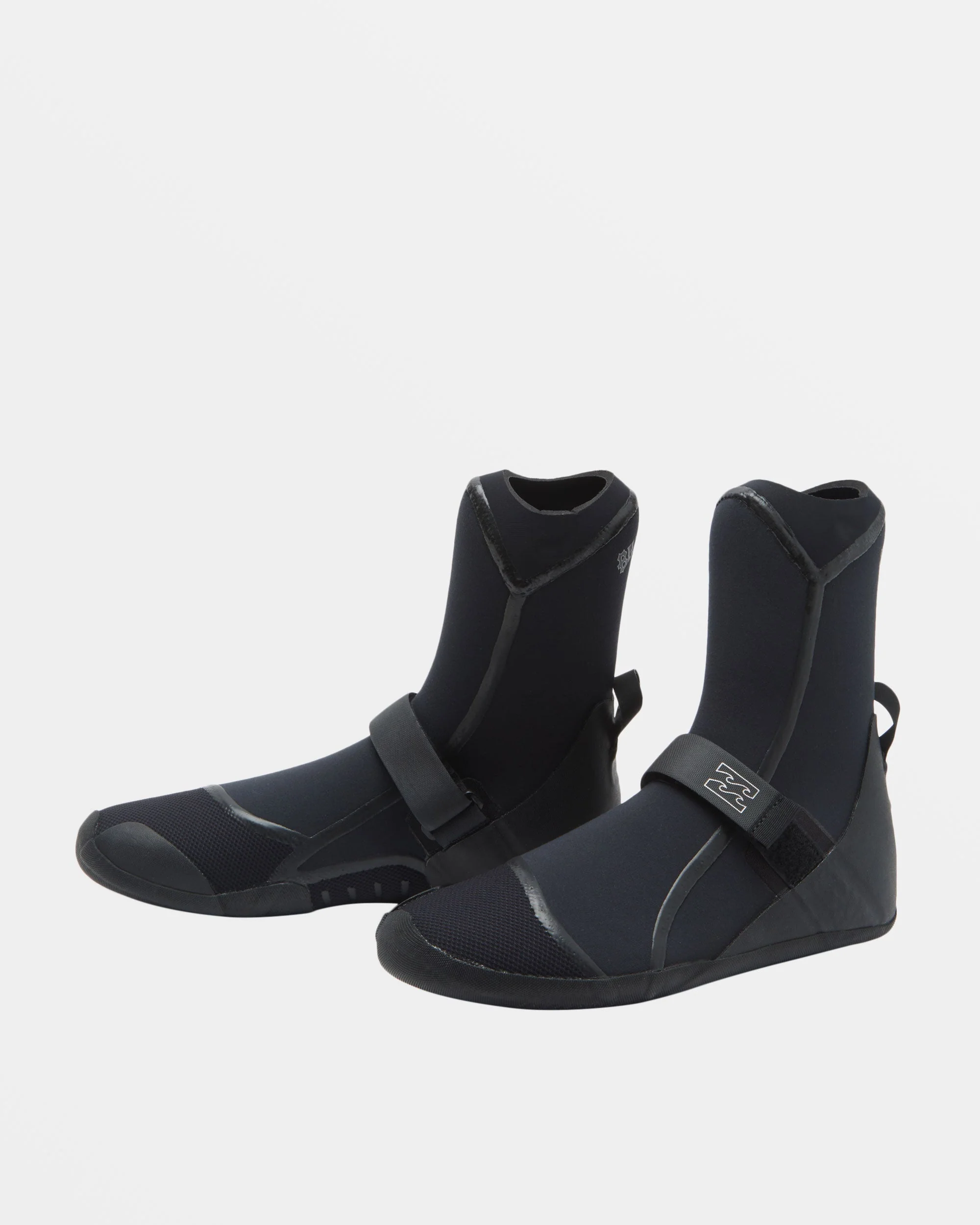 5mm Furnace Upcycler Welded Round Toe Wetsuit Boots - Black