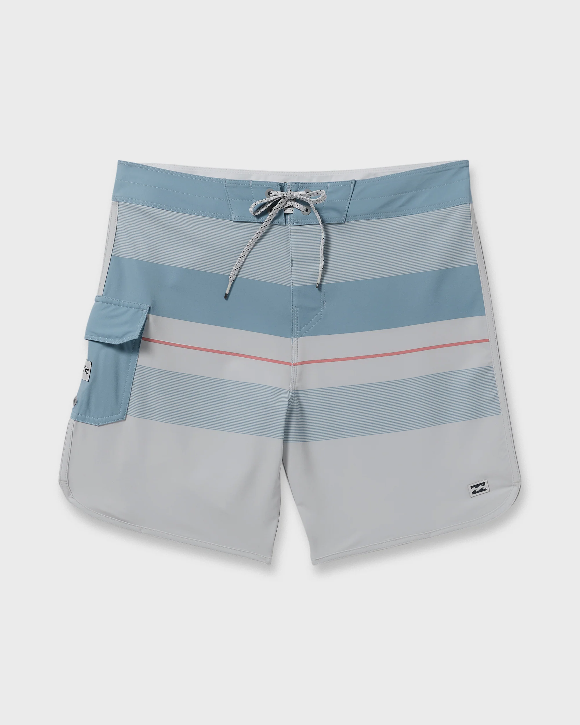 73 Pro Performance 18" Boardshorts - Sky Blue - Image 7