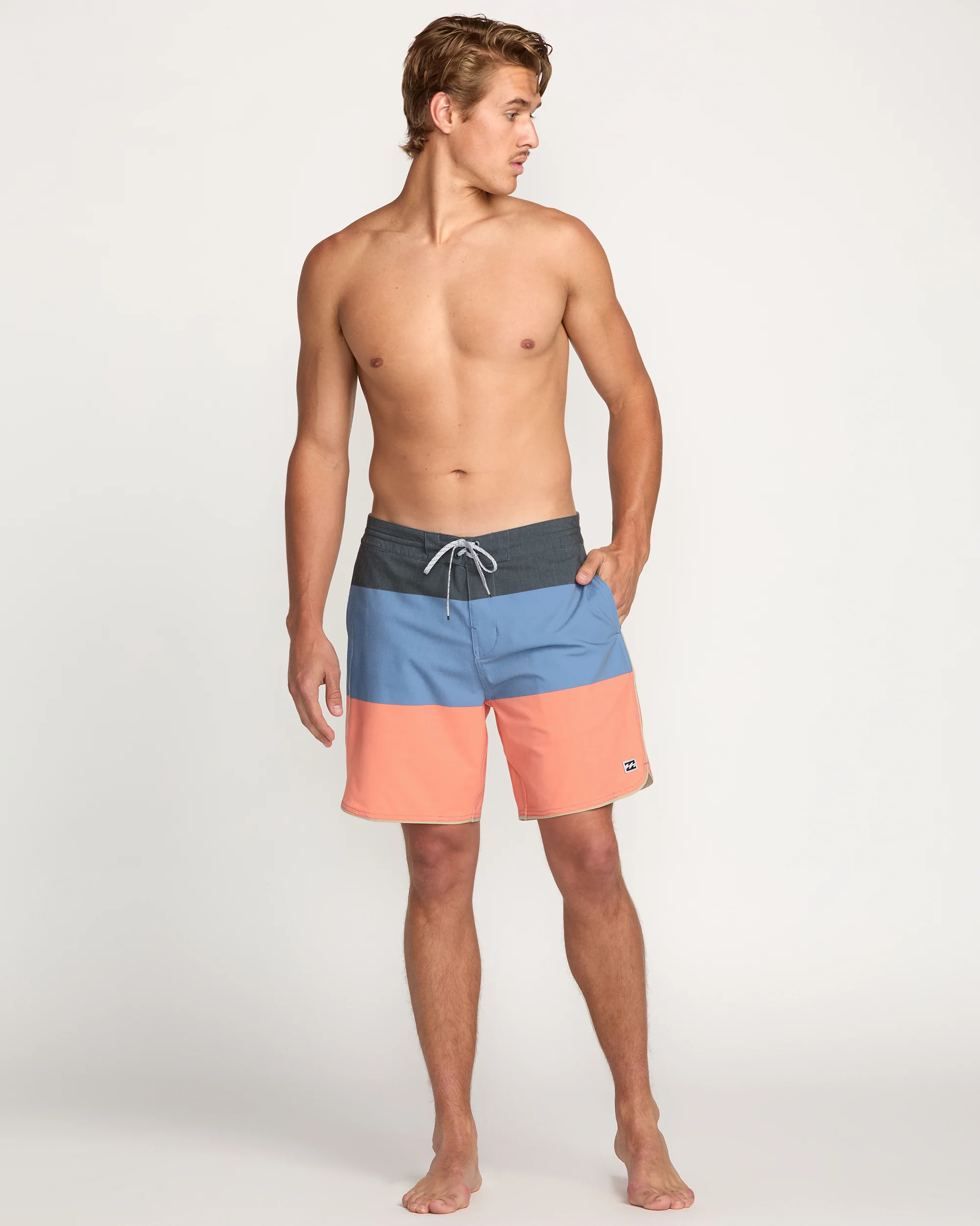 73 Lo Tide 18" Boardshorts - Deep Blue - Image 6