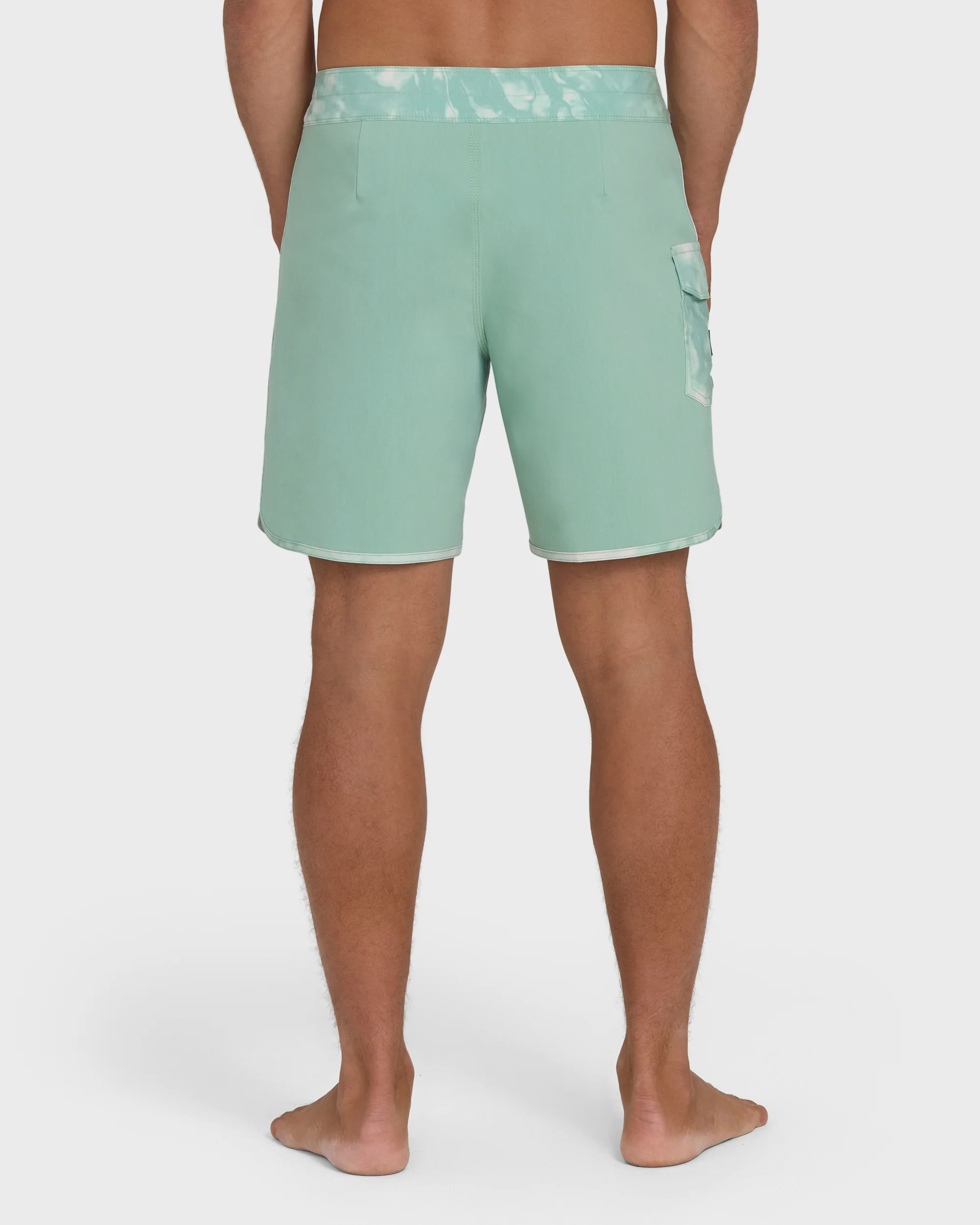 73 Pro 18" Boardshorts - Granite Green - Image 2