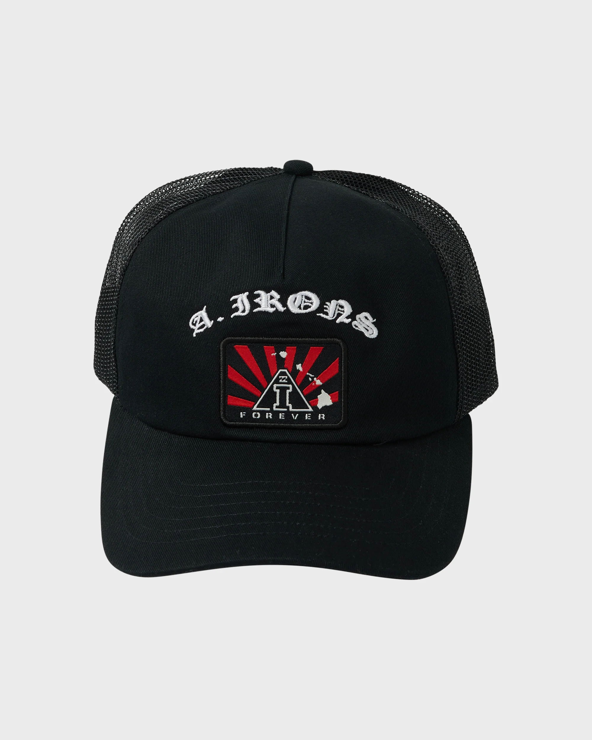 A.I. Rising Sun Trucker Hat - Black - Image 3