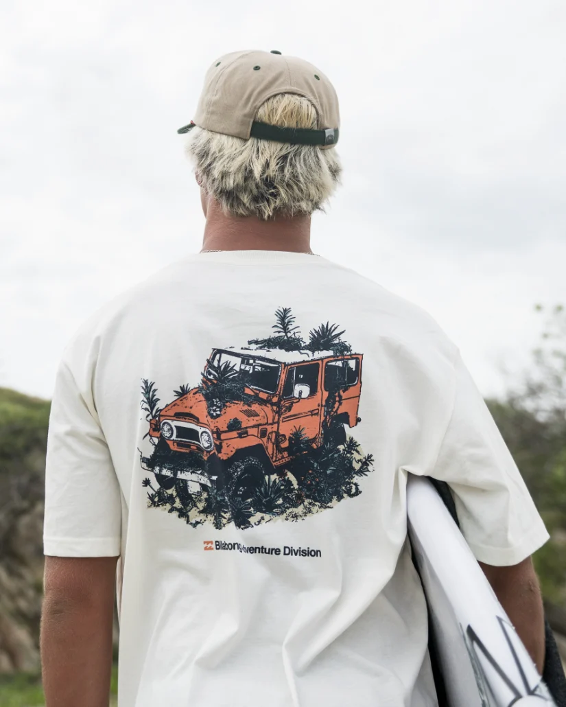A/Div Abandon Short Sleeve T-Shirt - Off White