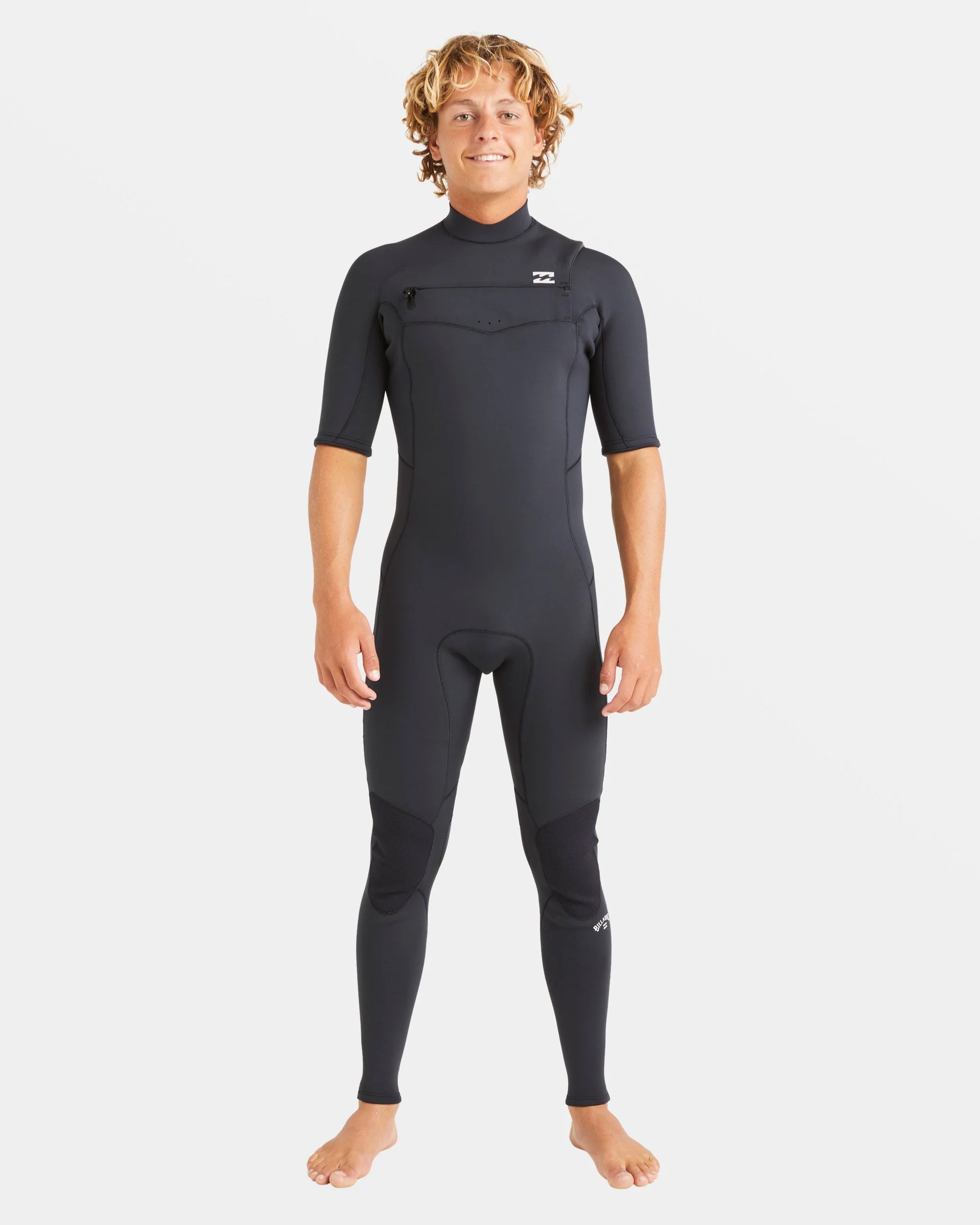 2/2mm Absolute Natural Upcycler GBS Chest Zip Wetsuit - Black - Image 5