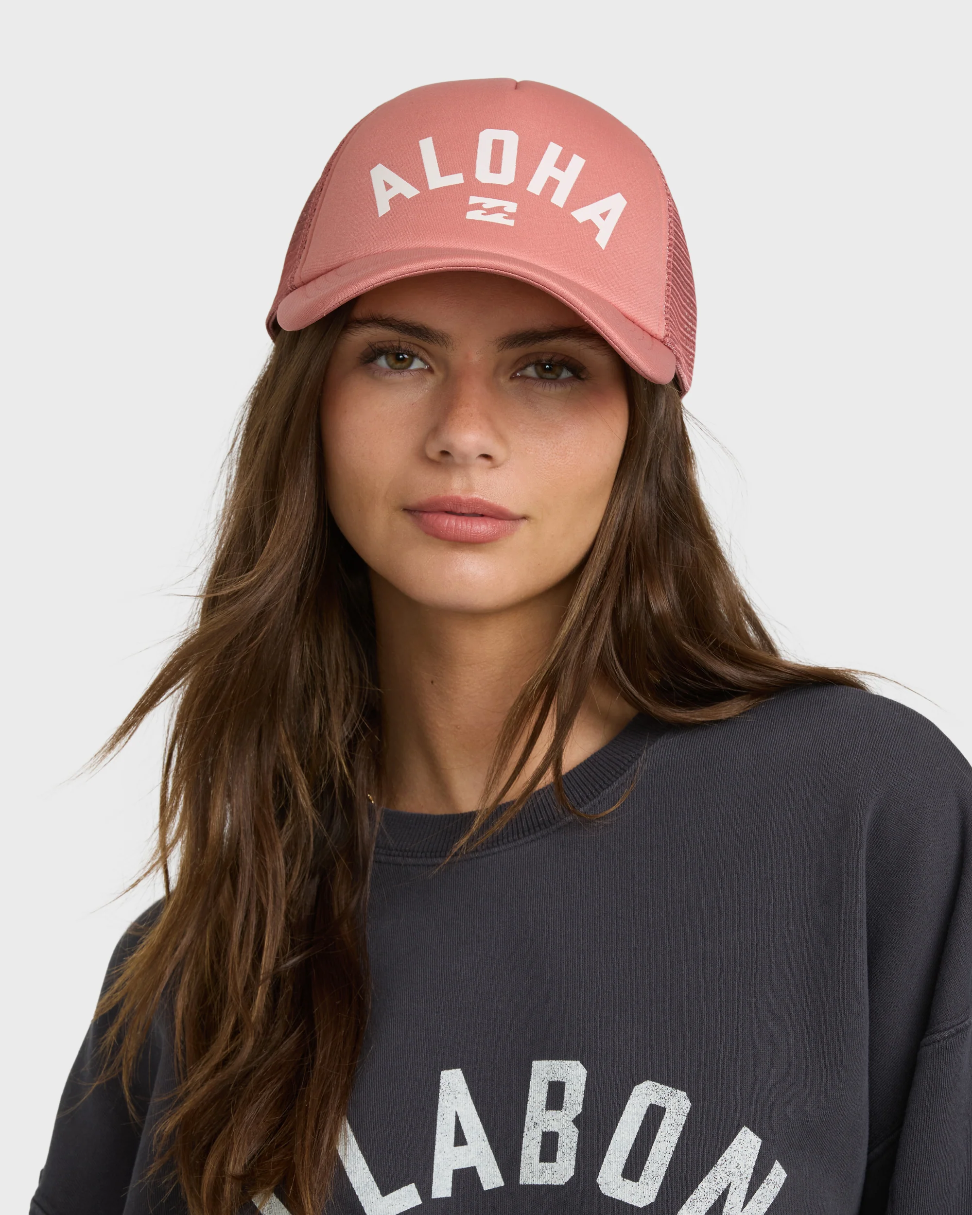 Across Waves Hat - Dark Coral
