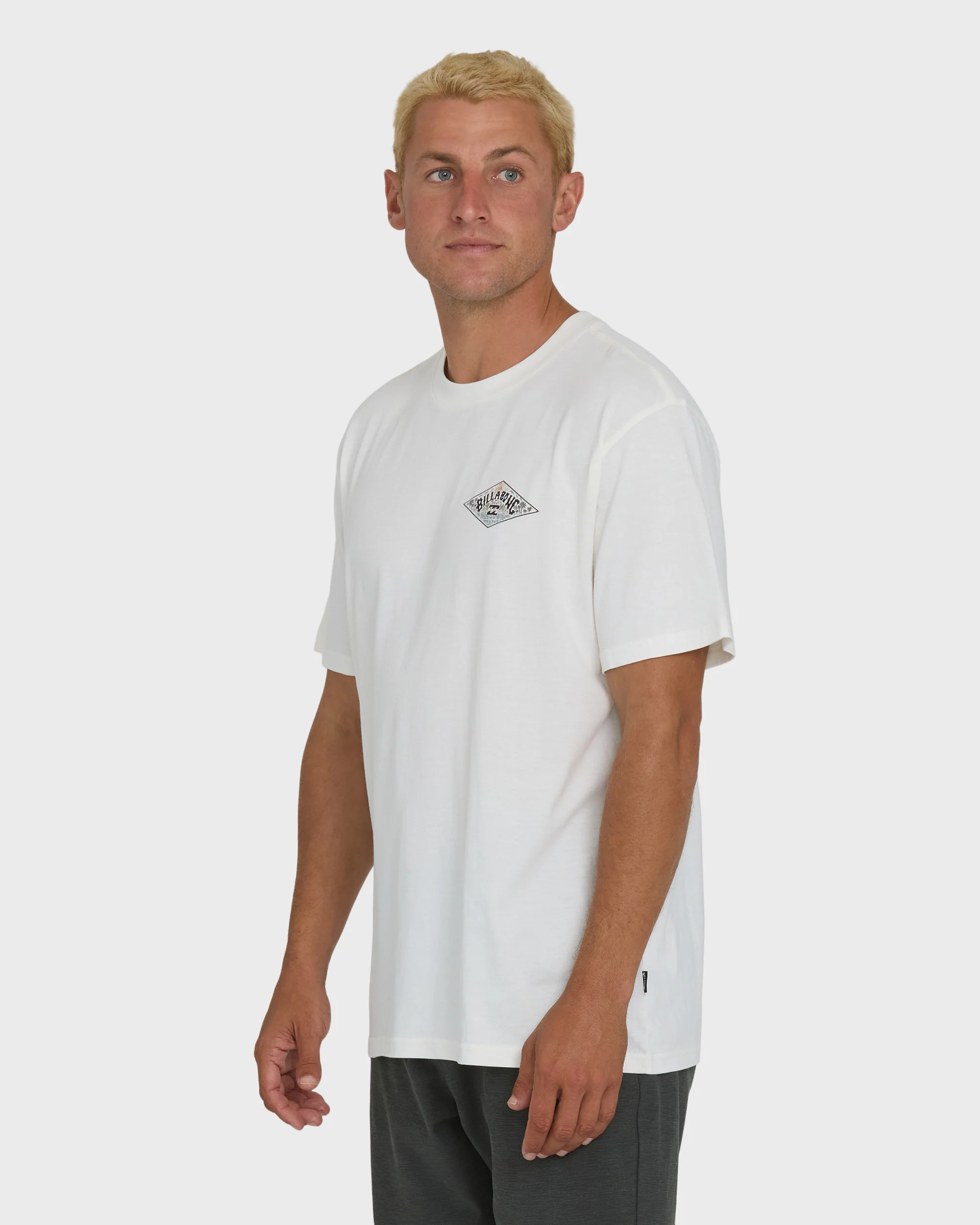 A/Div Arch Premium Short Sleeve Knit T-Shirt - Off White - Image 3