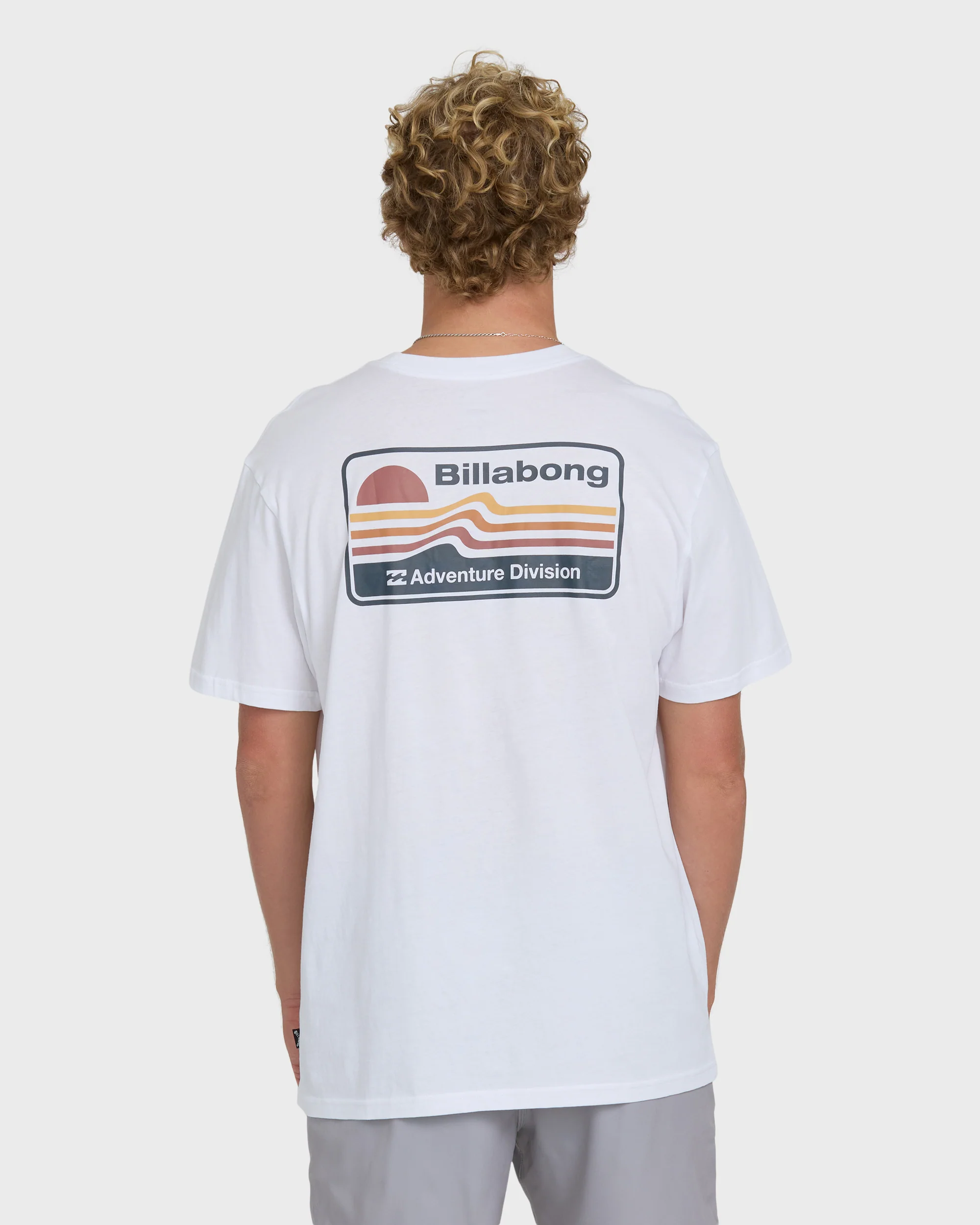 A/Div Range Premium Short Sleeve Knit T-Shirt - White - Image 2