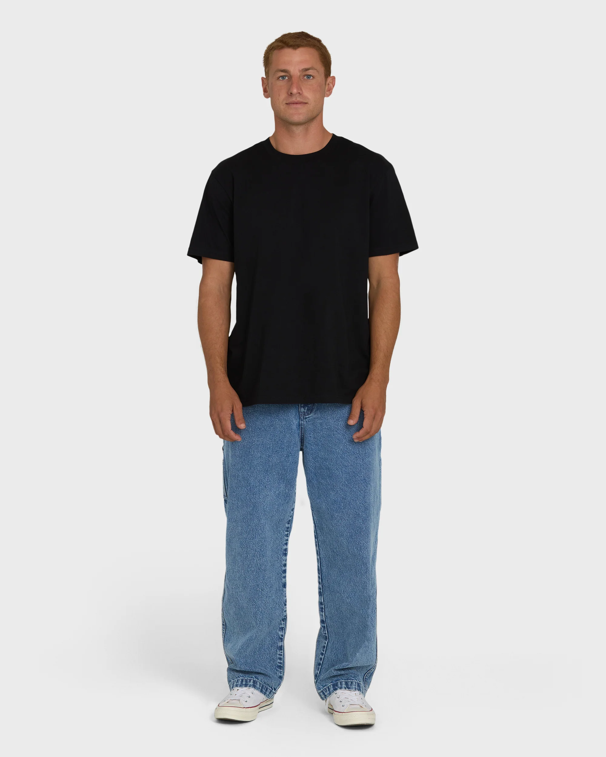 Bad Dog Carpenter Pants - Faded Denim - Image 4