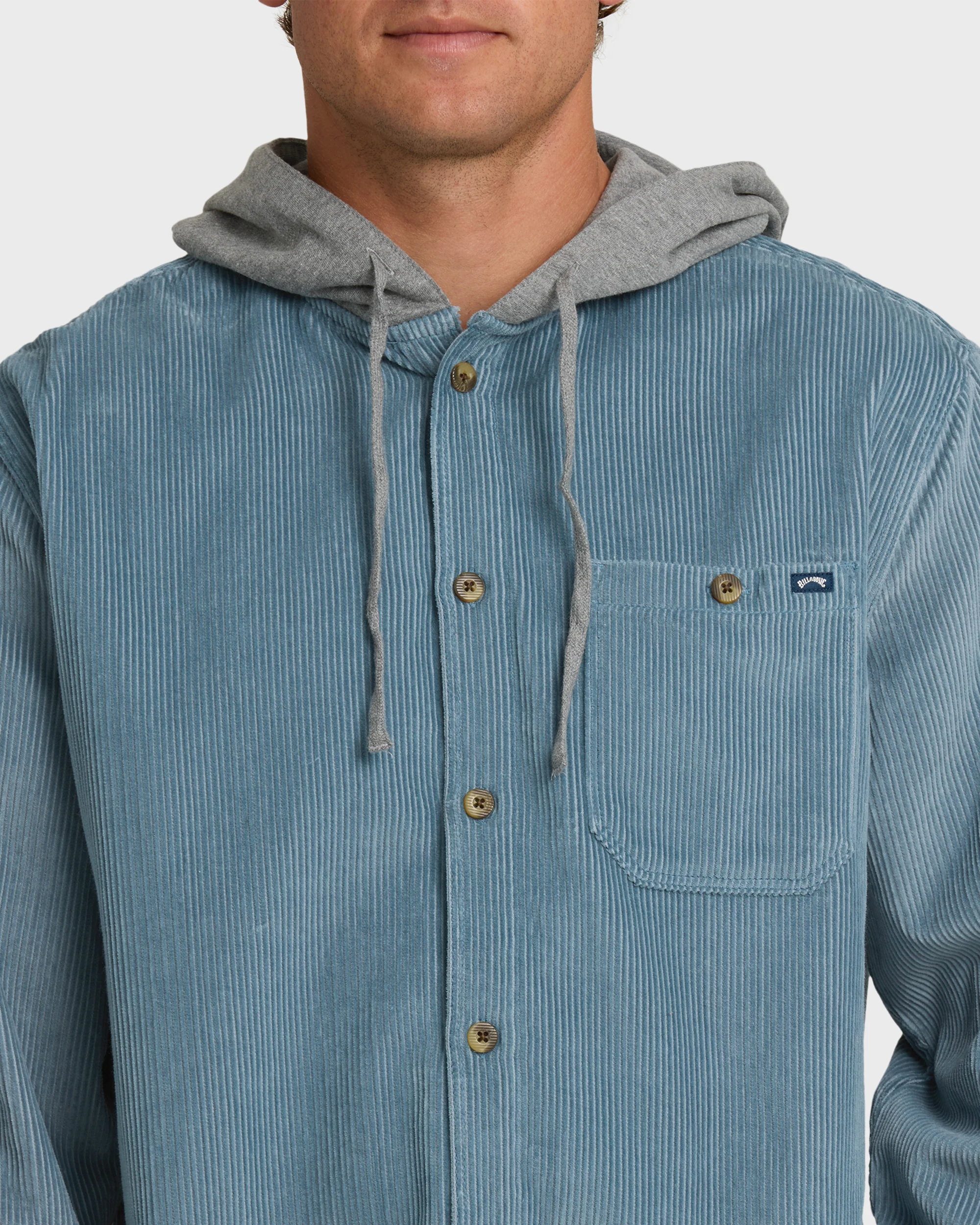 Baja Long Sleeve Shirt - Blue Fog - Image 5