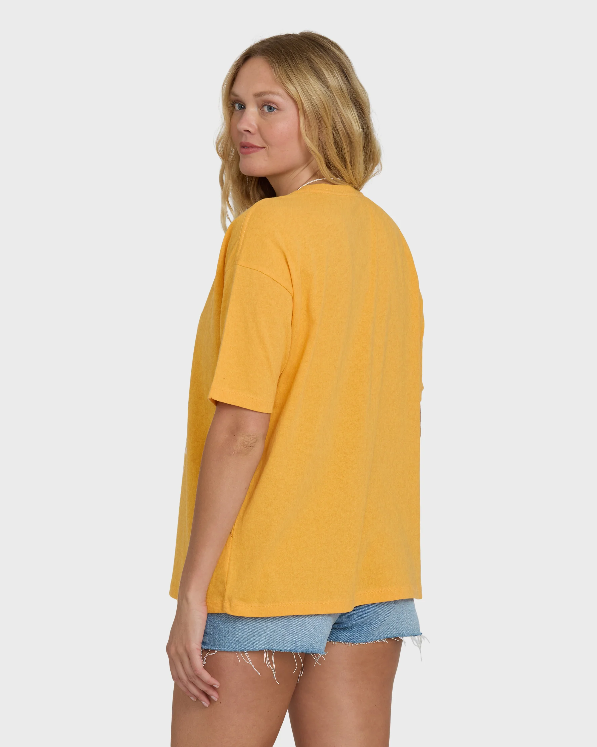 Balance of Waves Short Sleeve Knit T-Shirt - Sun Kissed - Image 2