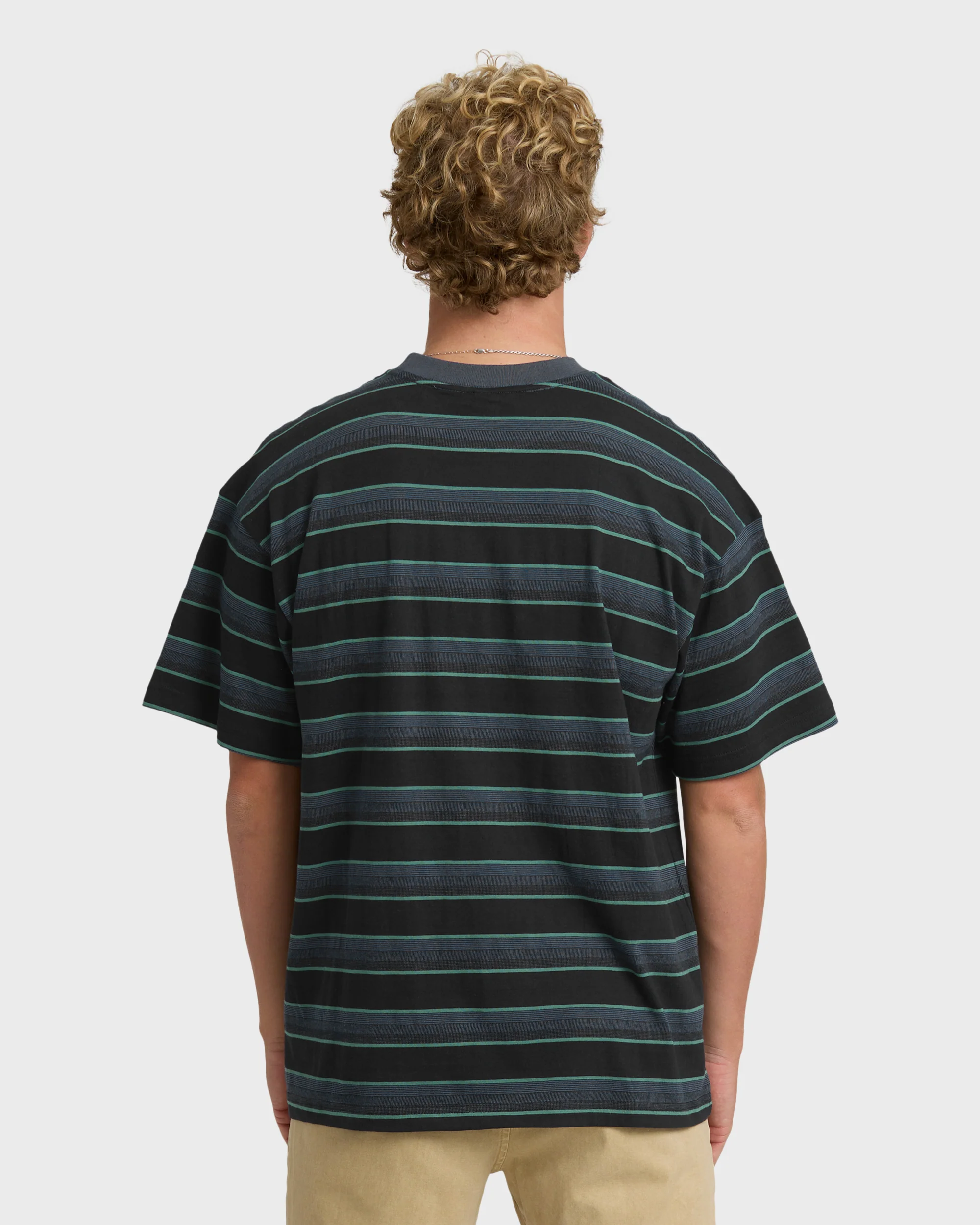 Baxter Crew Short Sleeve T-Shirt - Black - Image 3