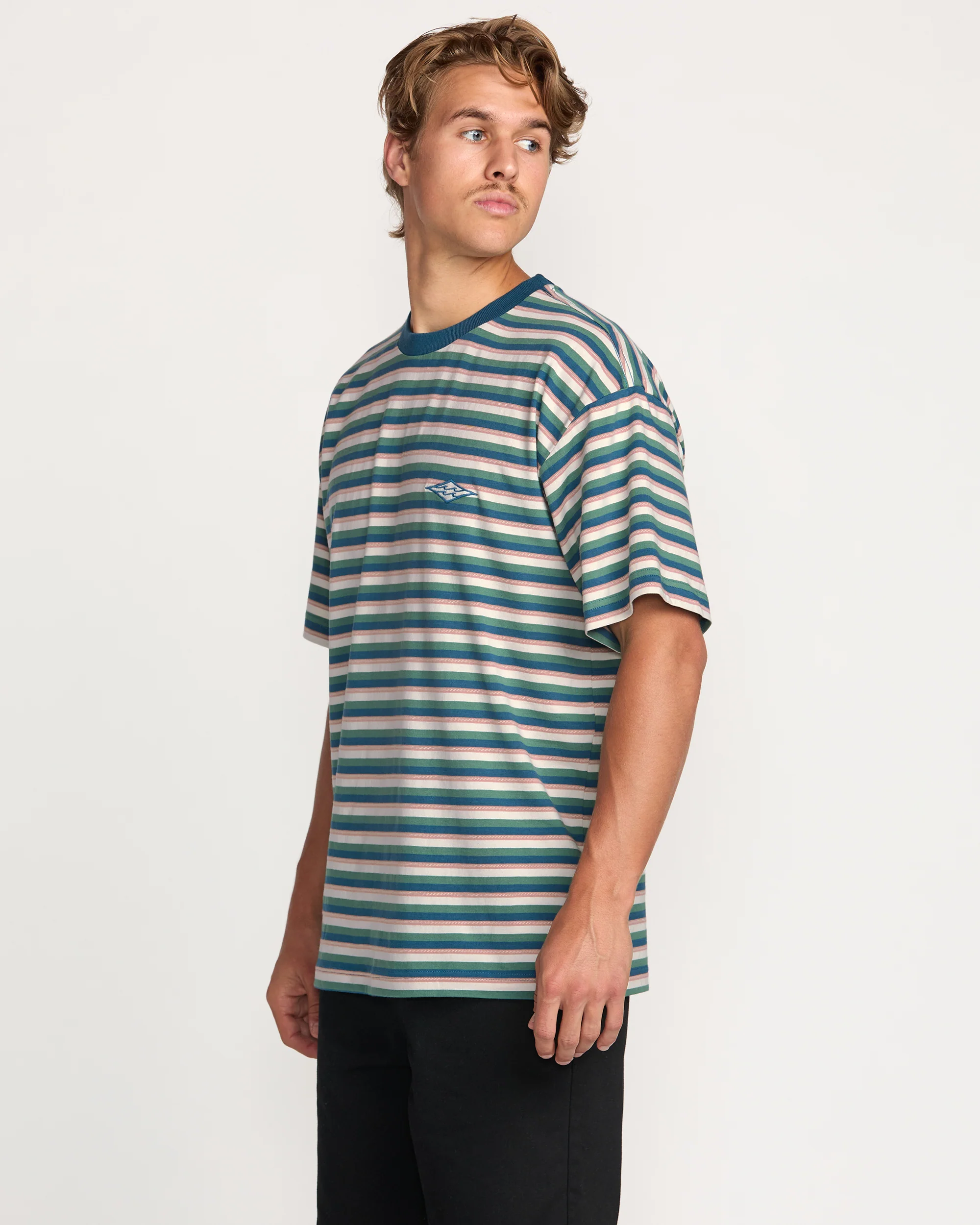 Baxter Short Sleeve T-Shirt - Deep Blue - Image 4
