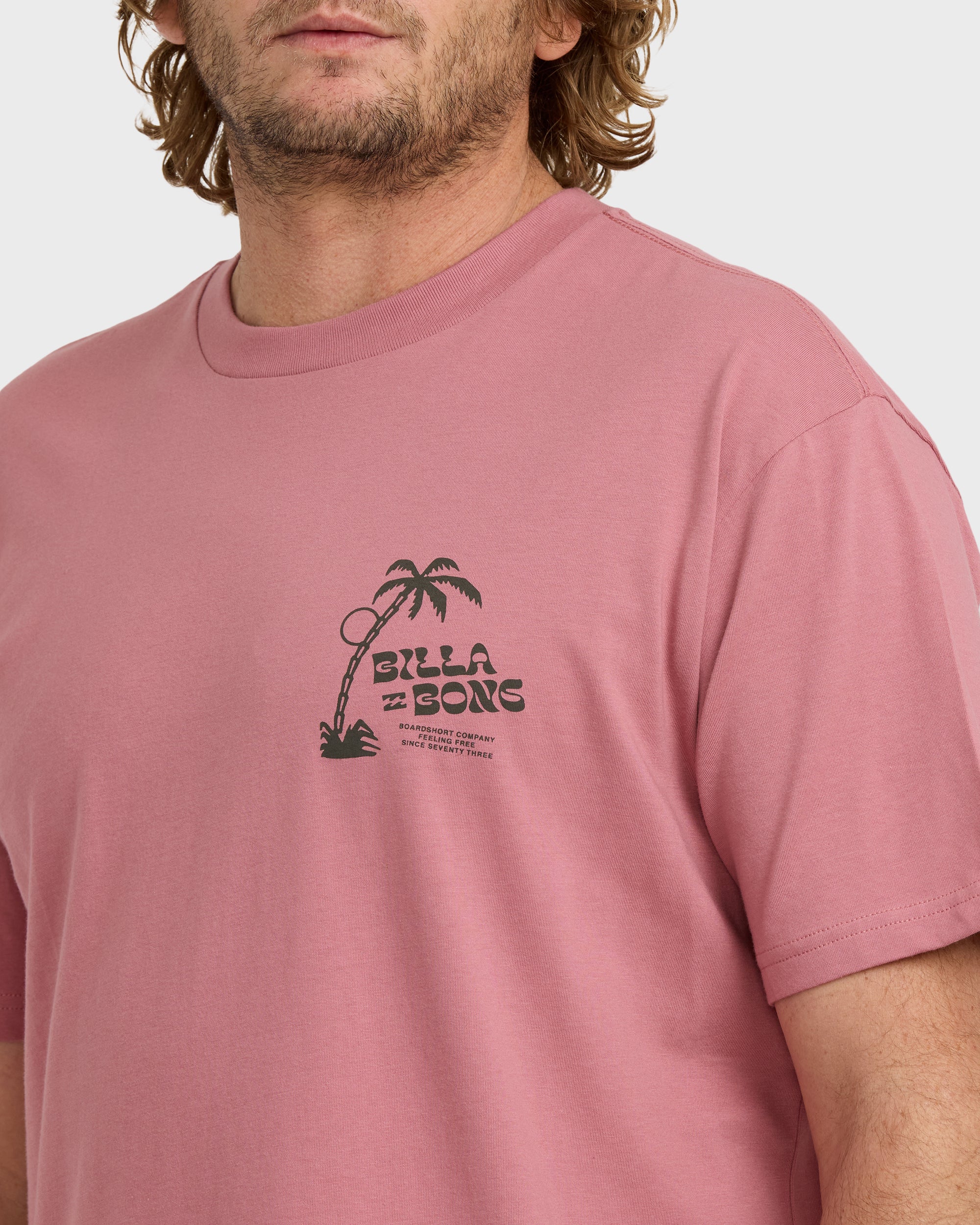 Beach Bar Premium Short Sleeve T-Shirt - Dusty Rose - Image 5