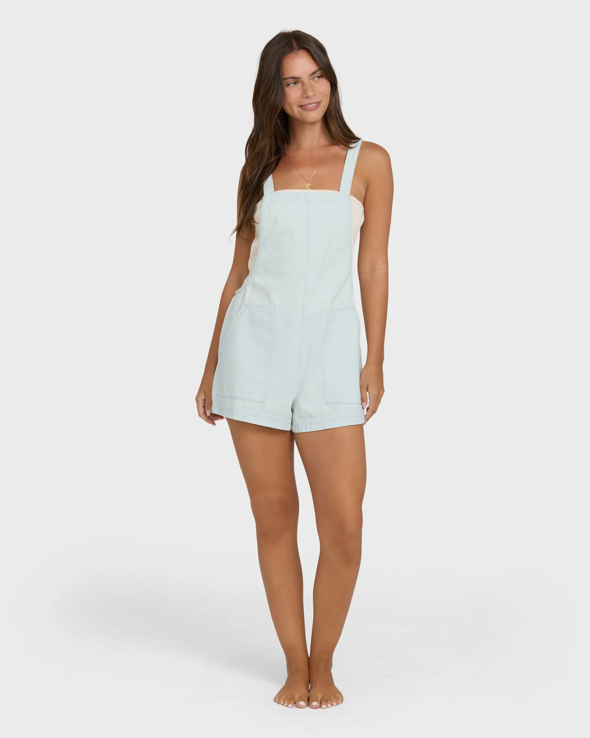 Beach Crush Denim Romper - Clearwater - Image 4