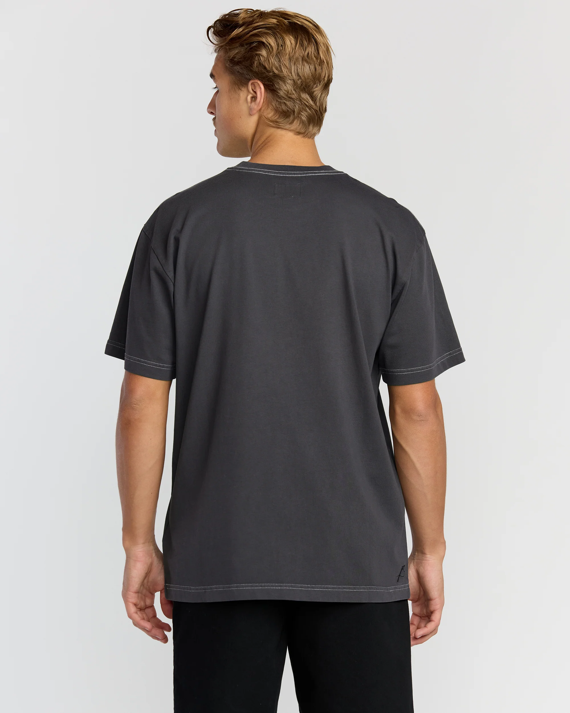 Bird Of Prey Garage OG Short Sleeve T-Shirt - Washed Black - Image 5
