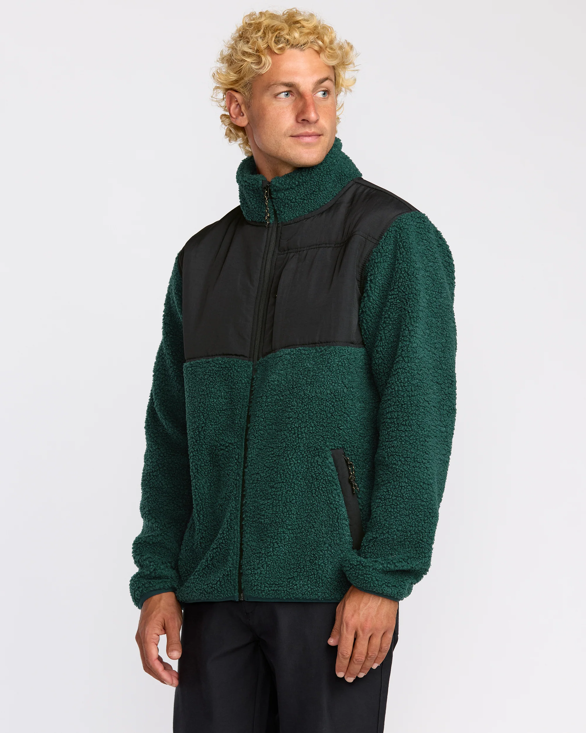 Boundary Summit Zip Sweatshirt - Pine - Image 3
