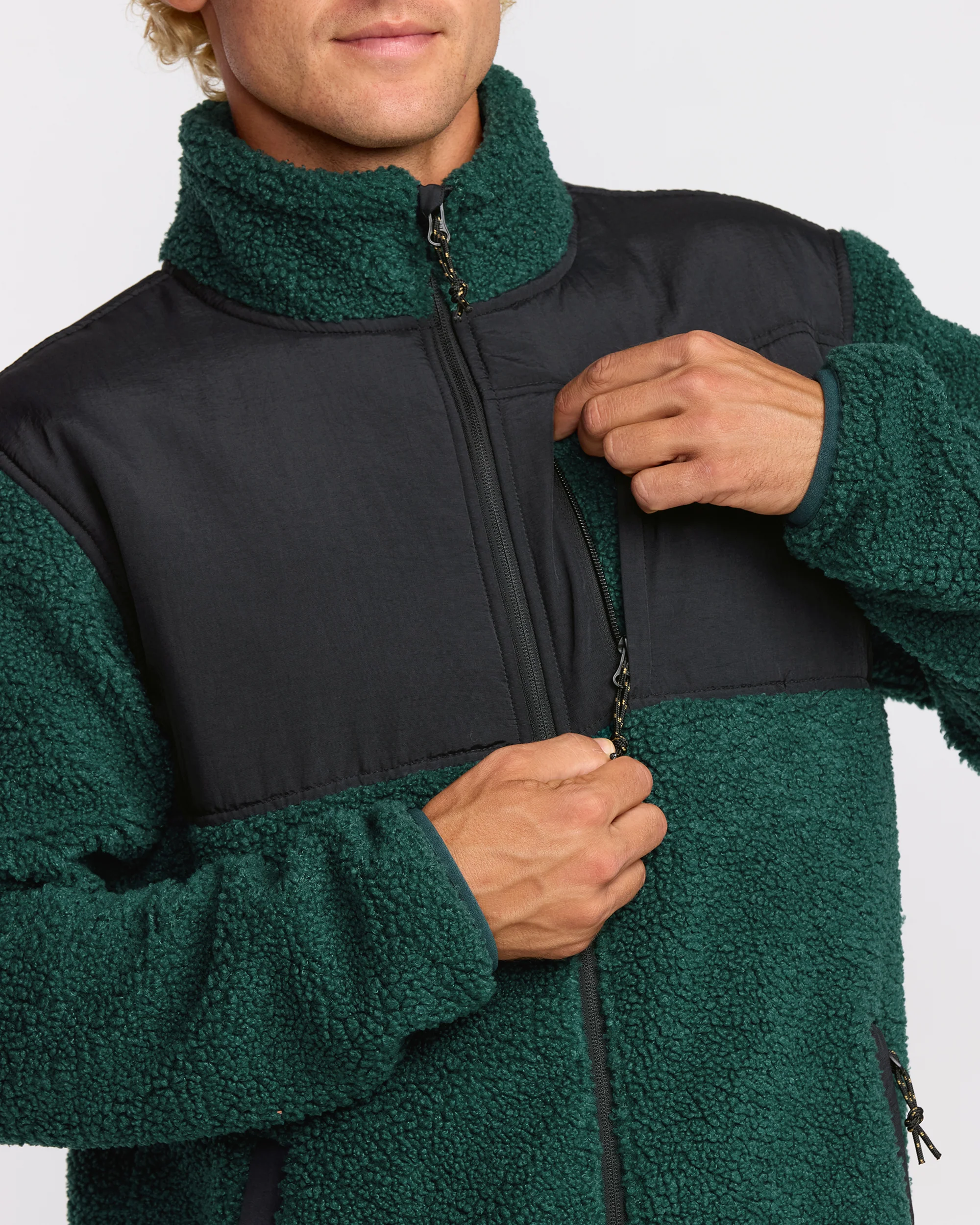 Boundary Summit Zip Sweatshirt - Pine - Image 6