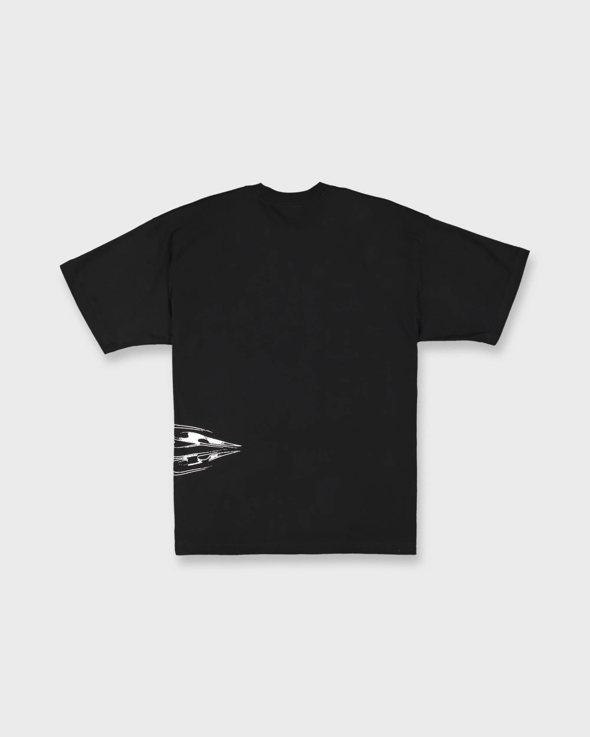 Chrome Diamond Short Sleeve Knit T-Shirt - Black - Image 9