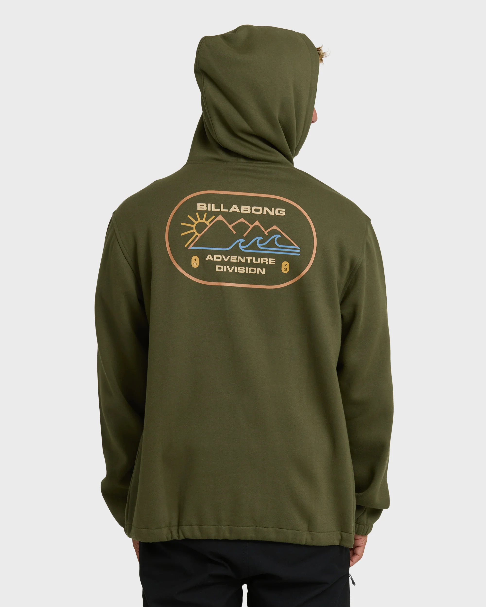 Compass Pullover Hoodie - Winter Moss