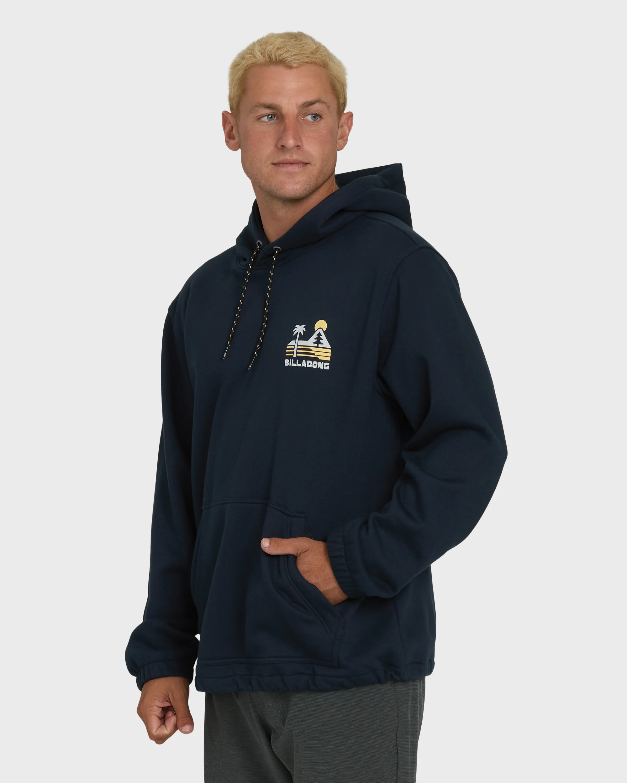 A/Div Compass Pullover Hoodie - True Navy - Image 3