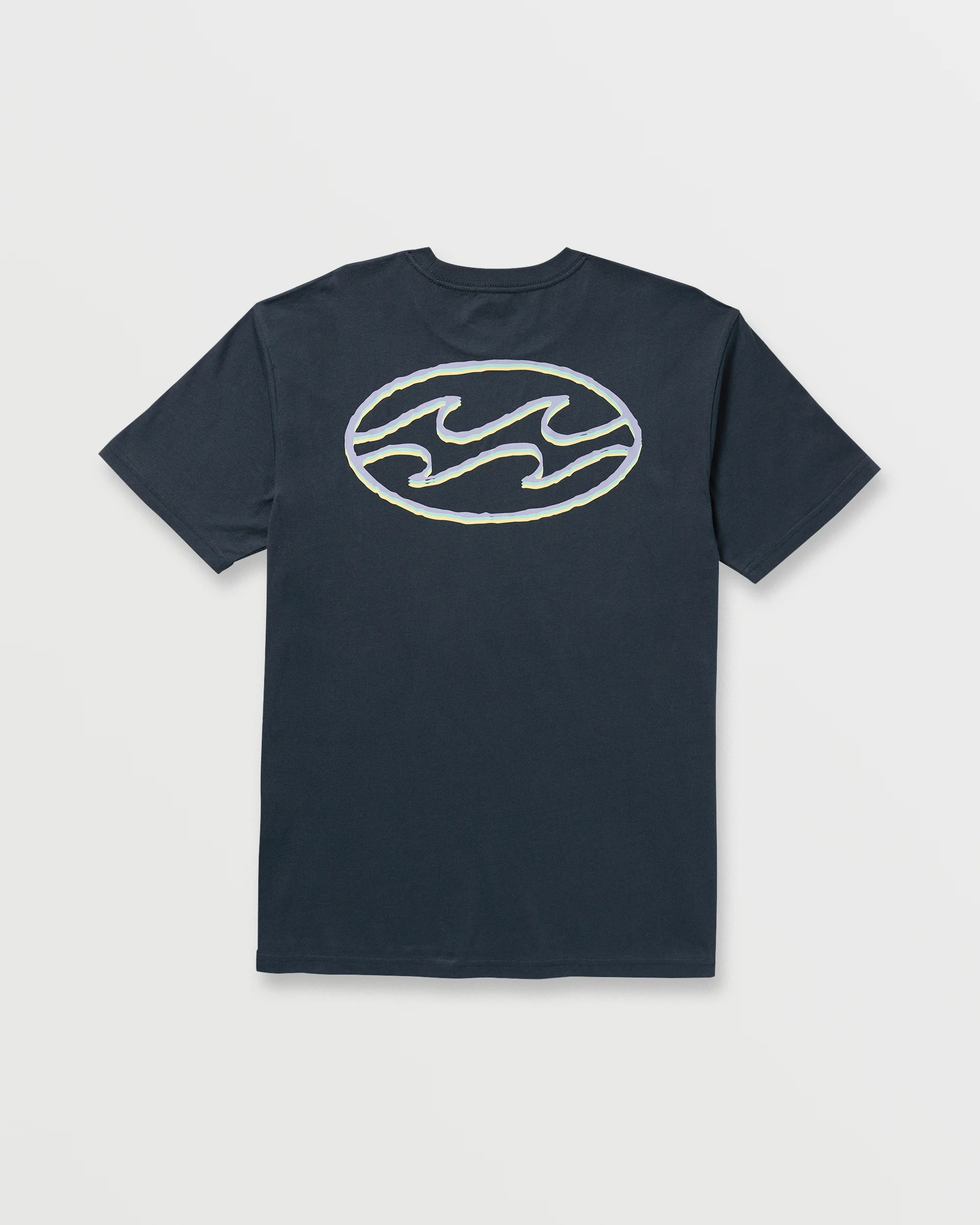 Crayon Wave Premium Tee - Navy - Image 4