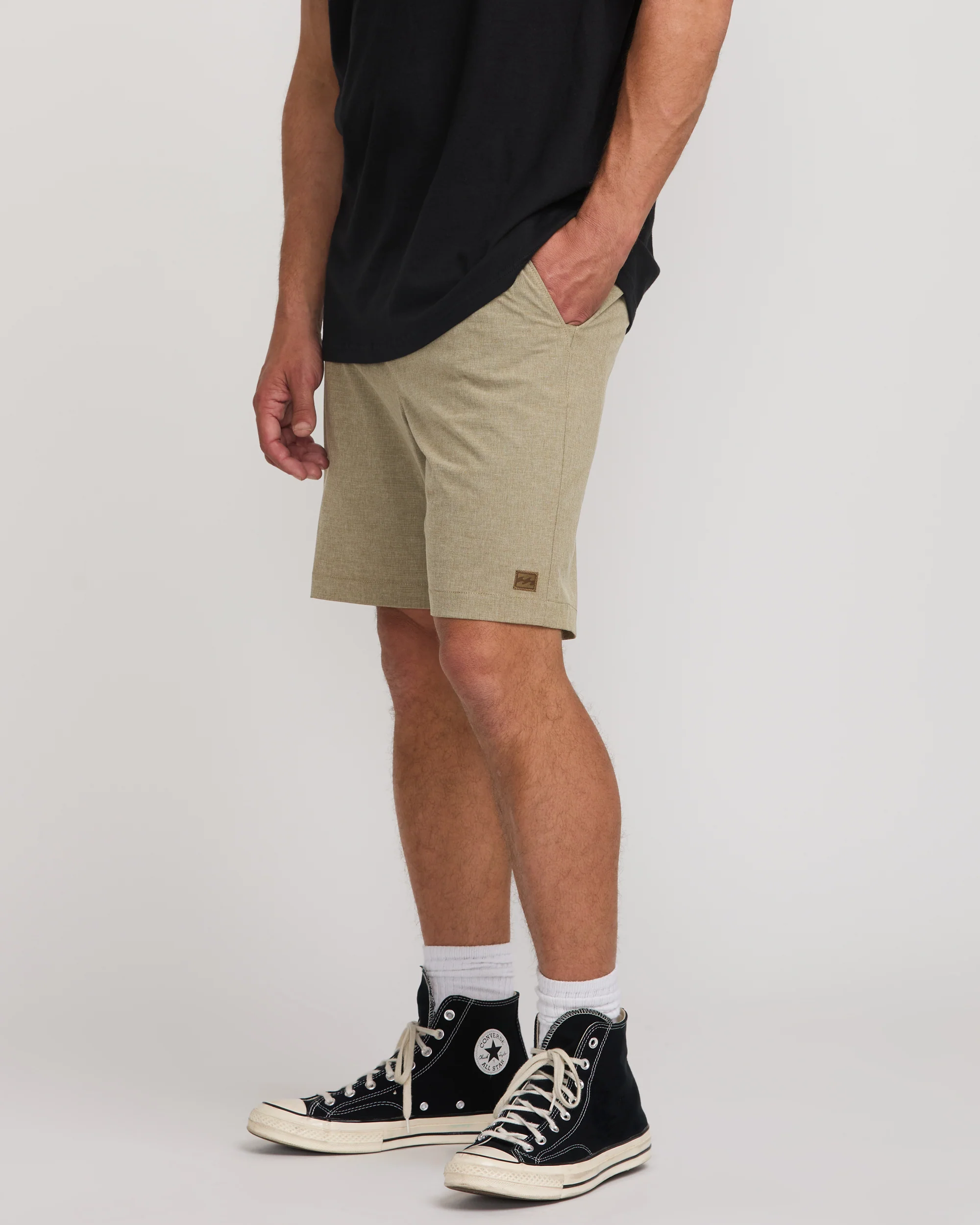 Crossfire Submersible 19" Hybrid Shorts - Khaki - Image 4