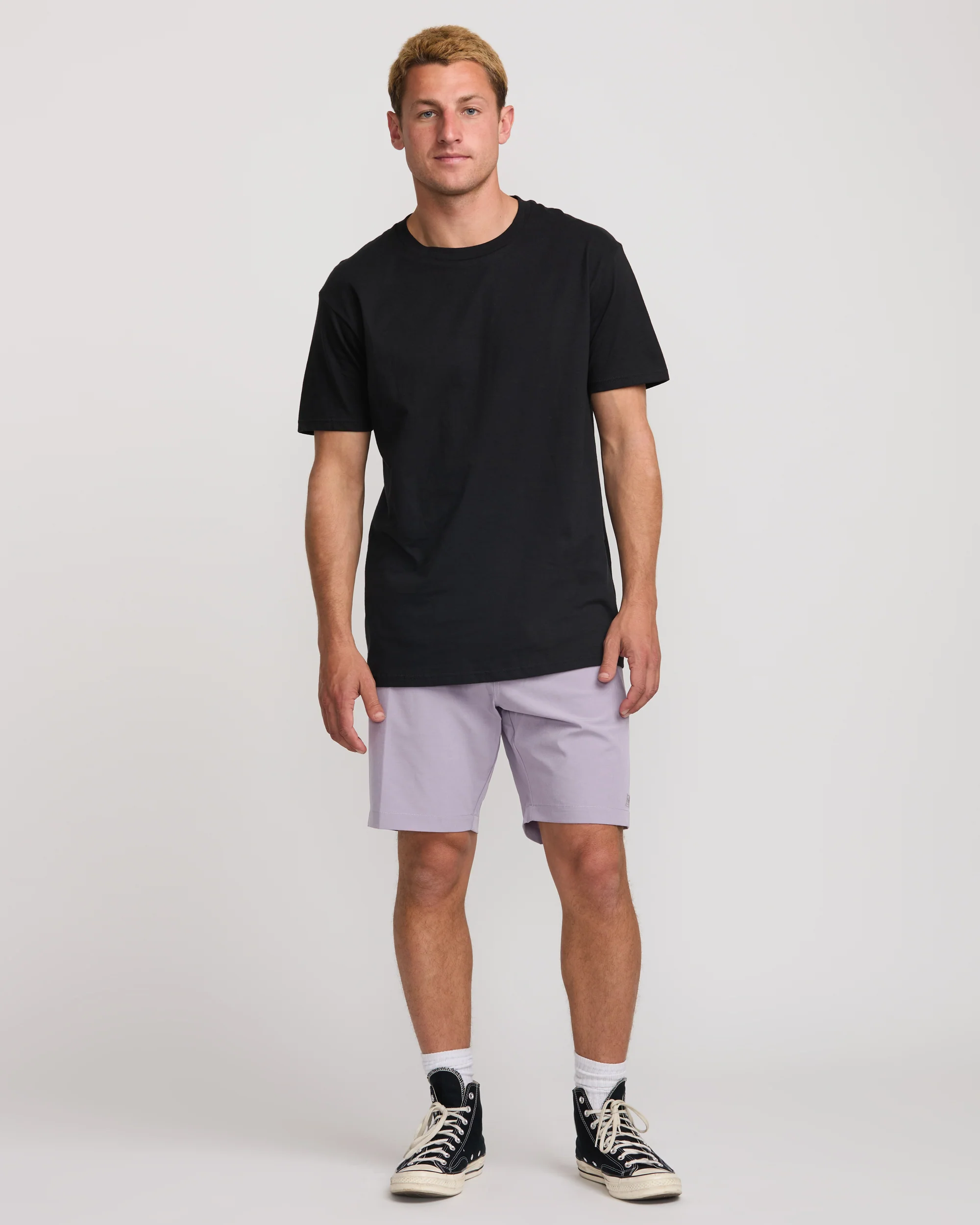 Crossfire Submersible 19" Hybrid Shorts - Light Purple - Image 5