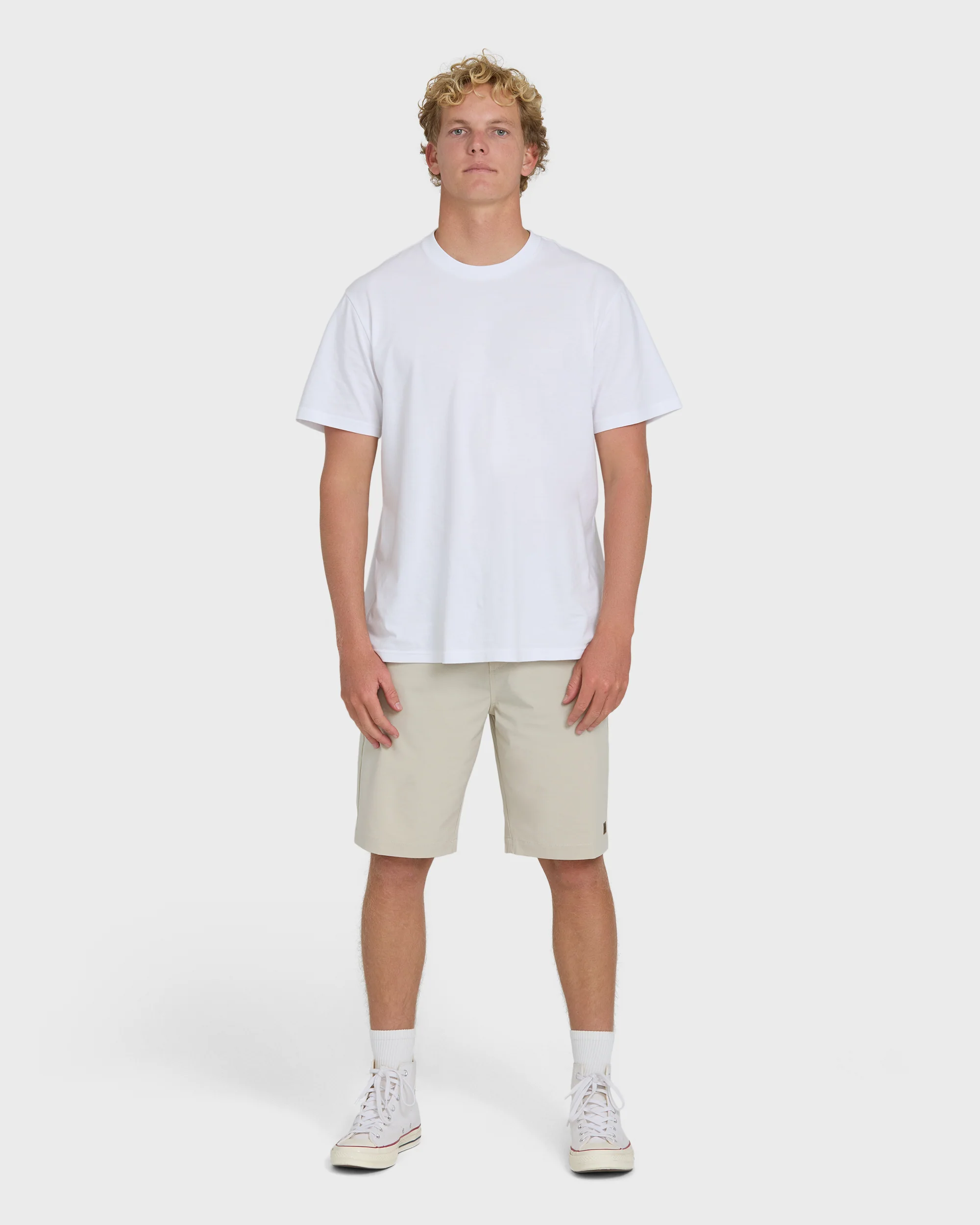 Crossfire Submersible 21" Hybrid Shorts - Oatmeal - Image 4
