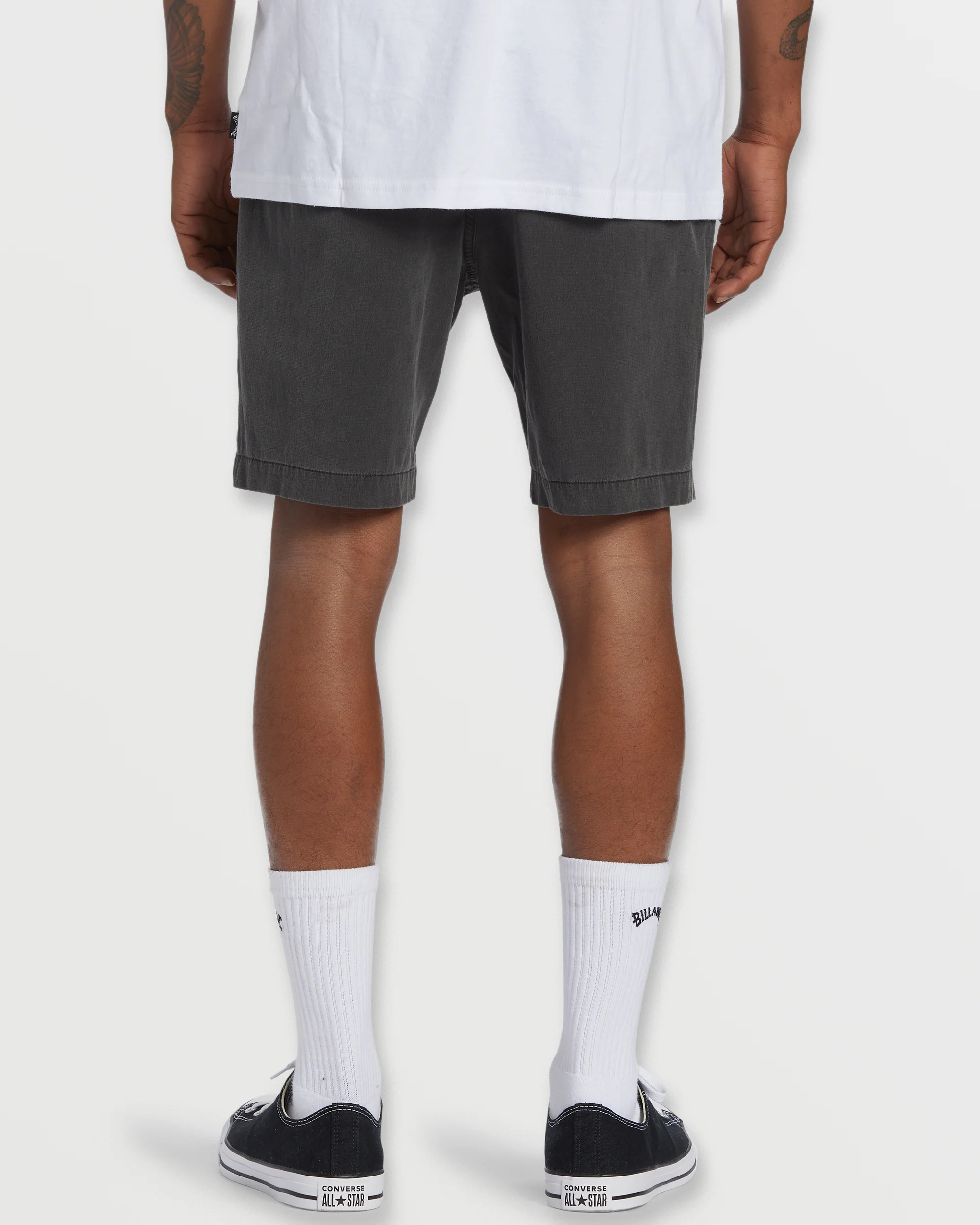 Crossfire Wave Wash Submersible 18" Hybrid Shorts - Washed Black - Image 5