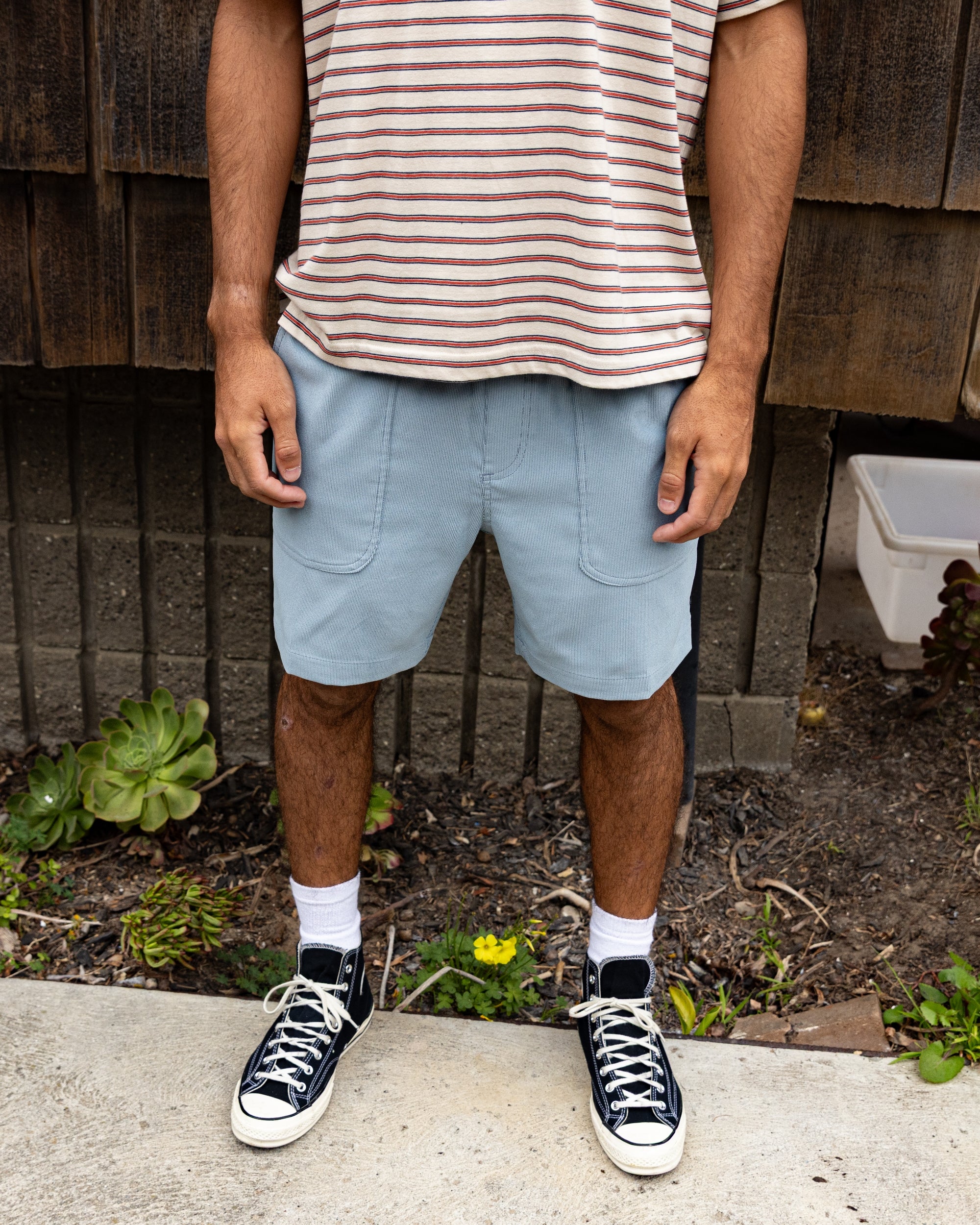 De La Cruz Submersible Hybrid Shorts - Blue Fog - Image 5