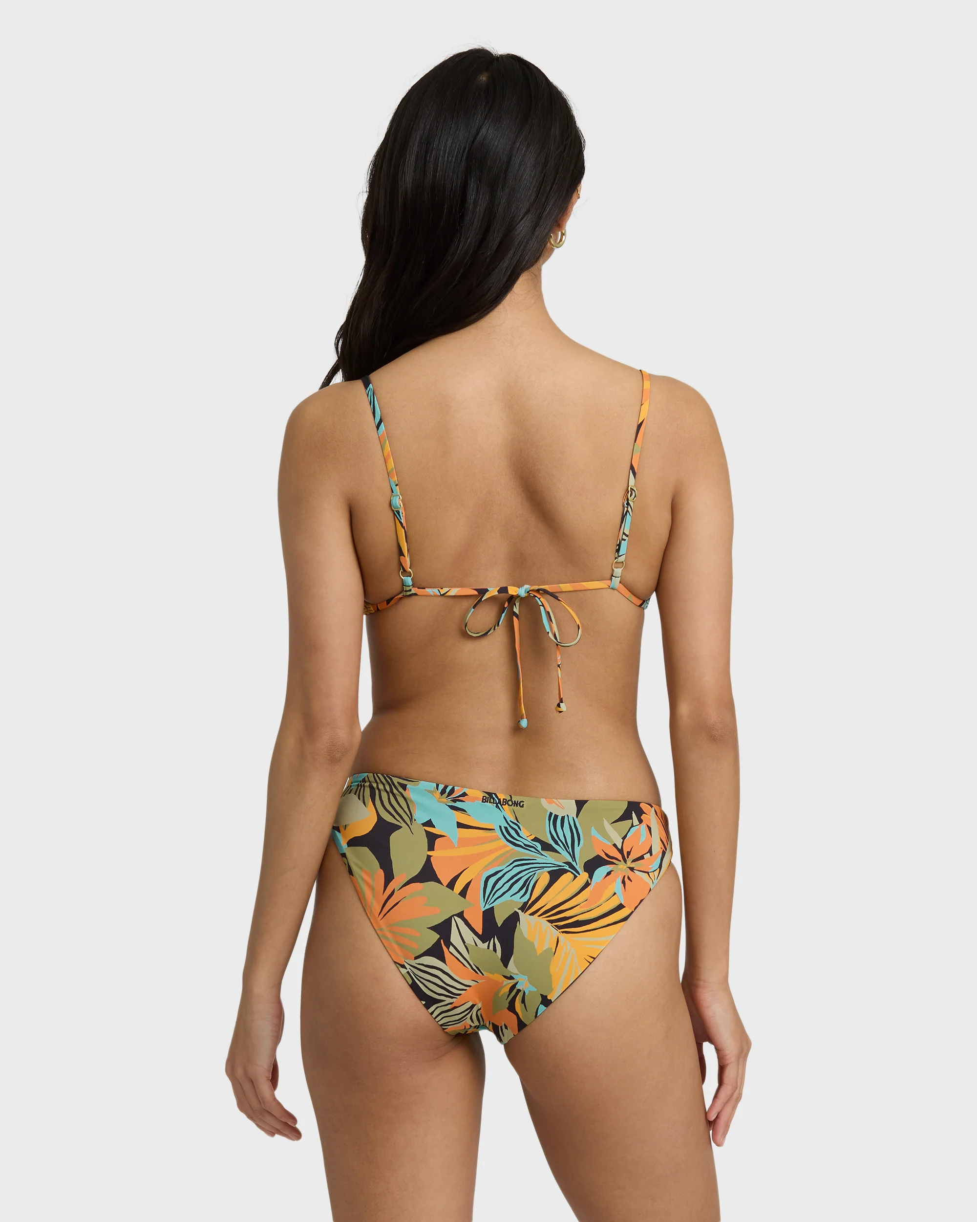 Des Tropiques Talia Underwire Bikini Top - Black Multi - Image 2