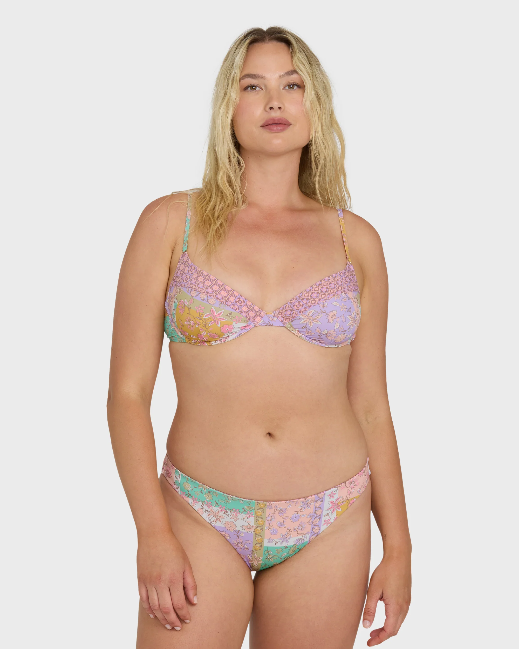 Dreamy Daze Tropic Reversible Bikini Bottoms - Sweet Lilac - Image 7