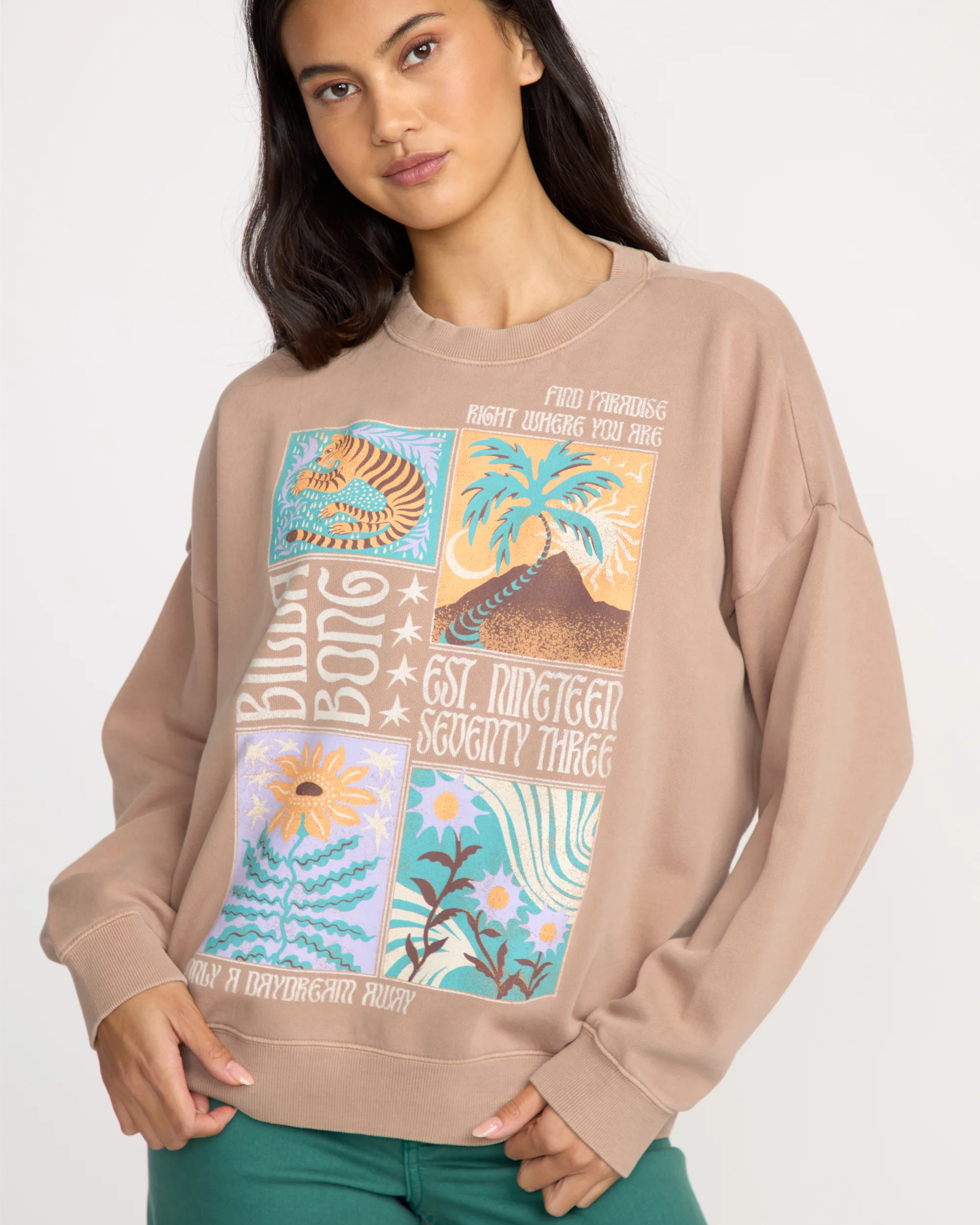 Echo Crewneck Sweatshirt - Dusty Trails