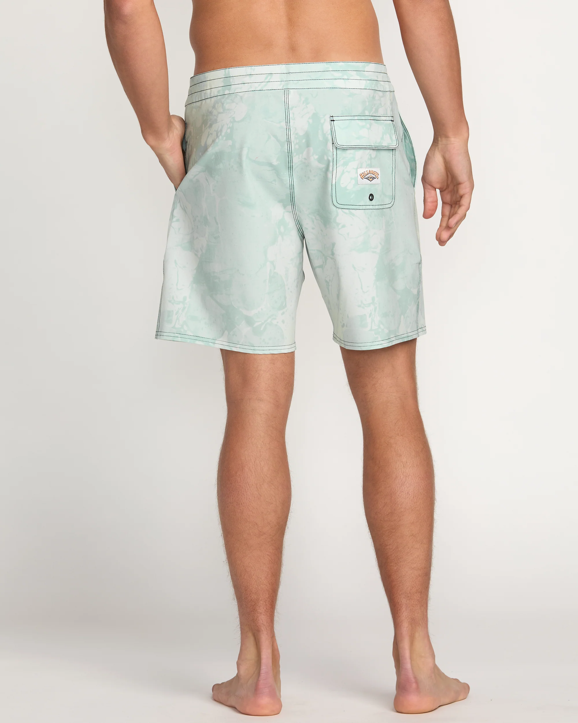 Every Other Day Lo Tide 18" Boardshorts - Seafoam - Image 2