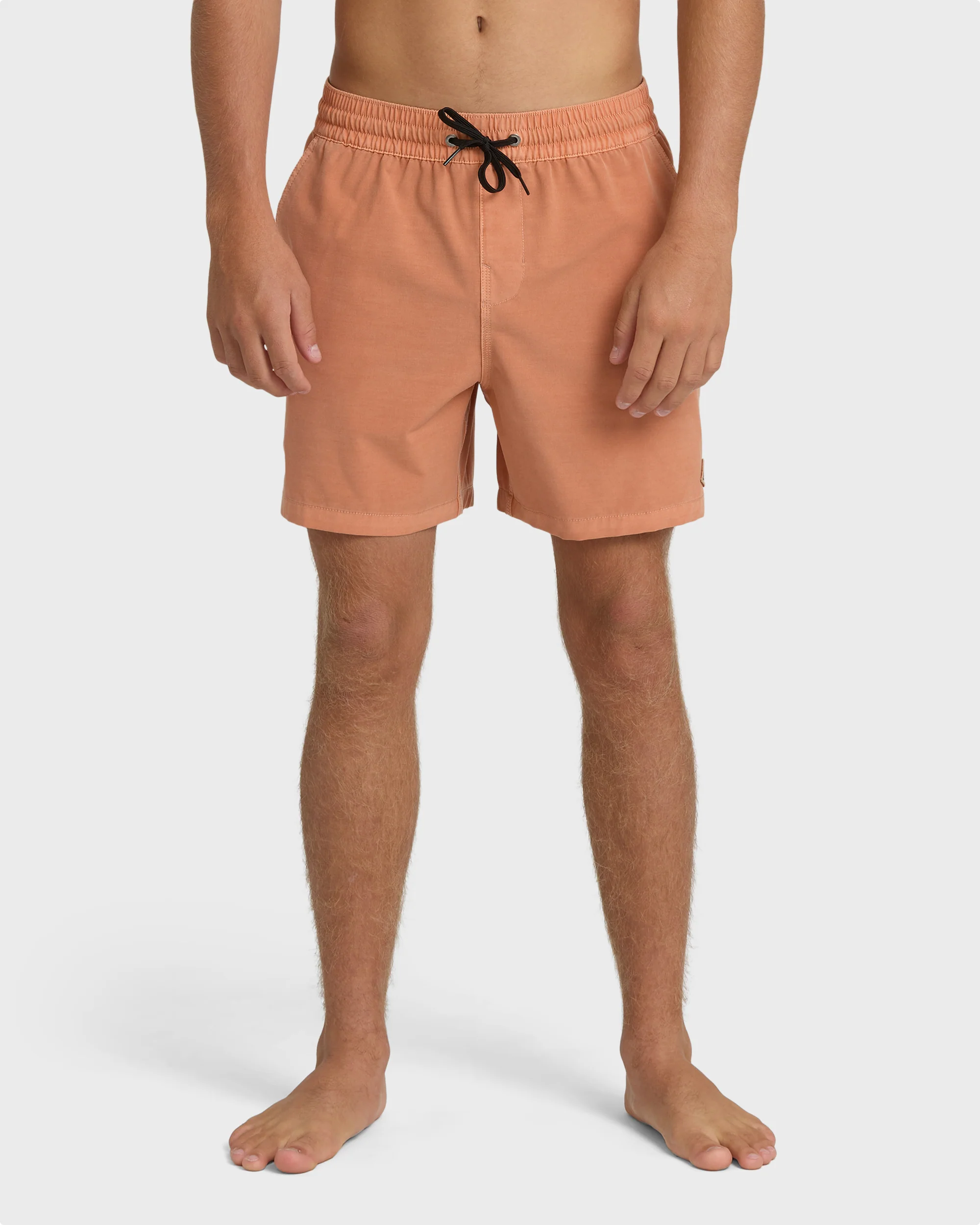 Every Other Day Wave Washed Layback 16" Trunks - Cantaloupe