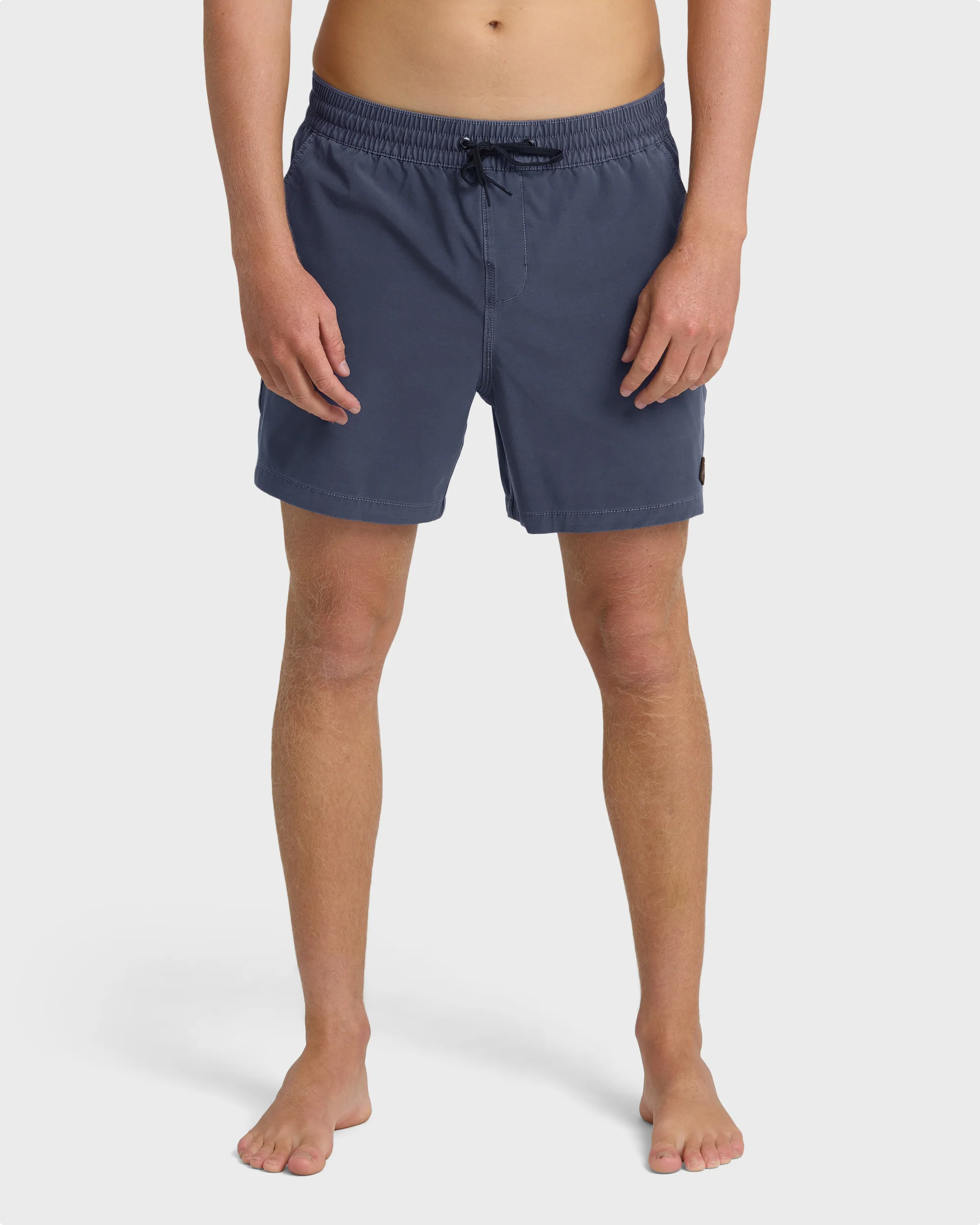 Every Other Day Wave Washed Layback 16" Trunks - Graystone