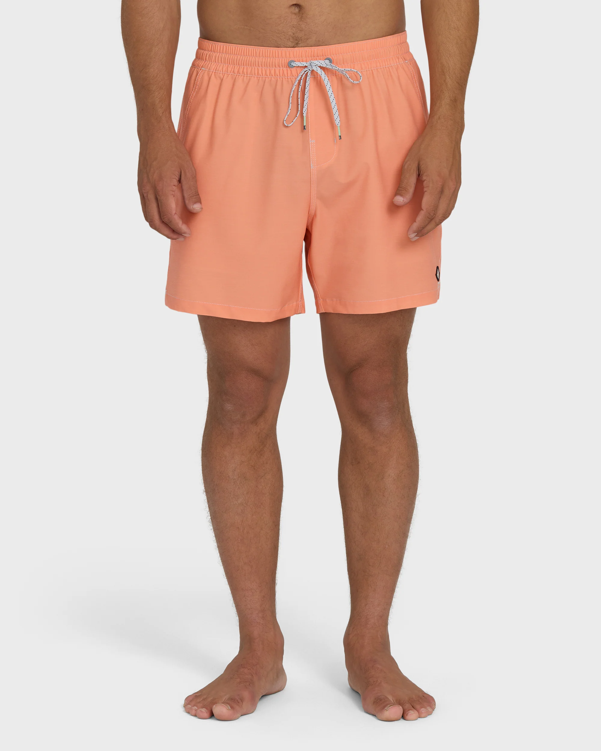 Every Other Day Wave Washed Layback 16" Trunks - Cantaloupe