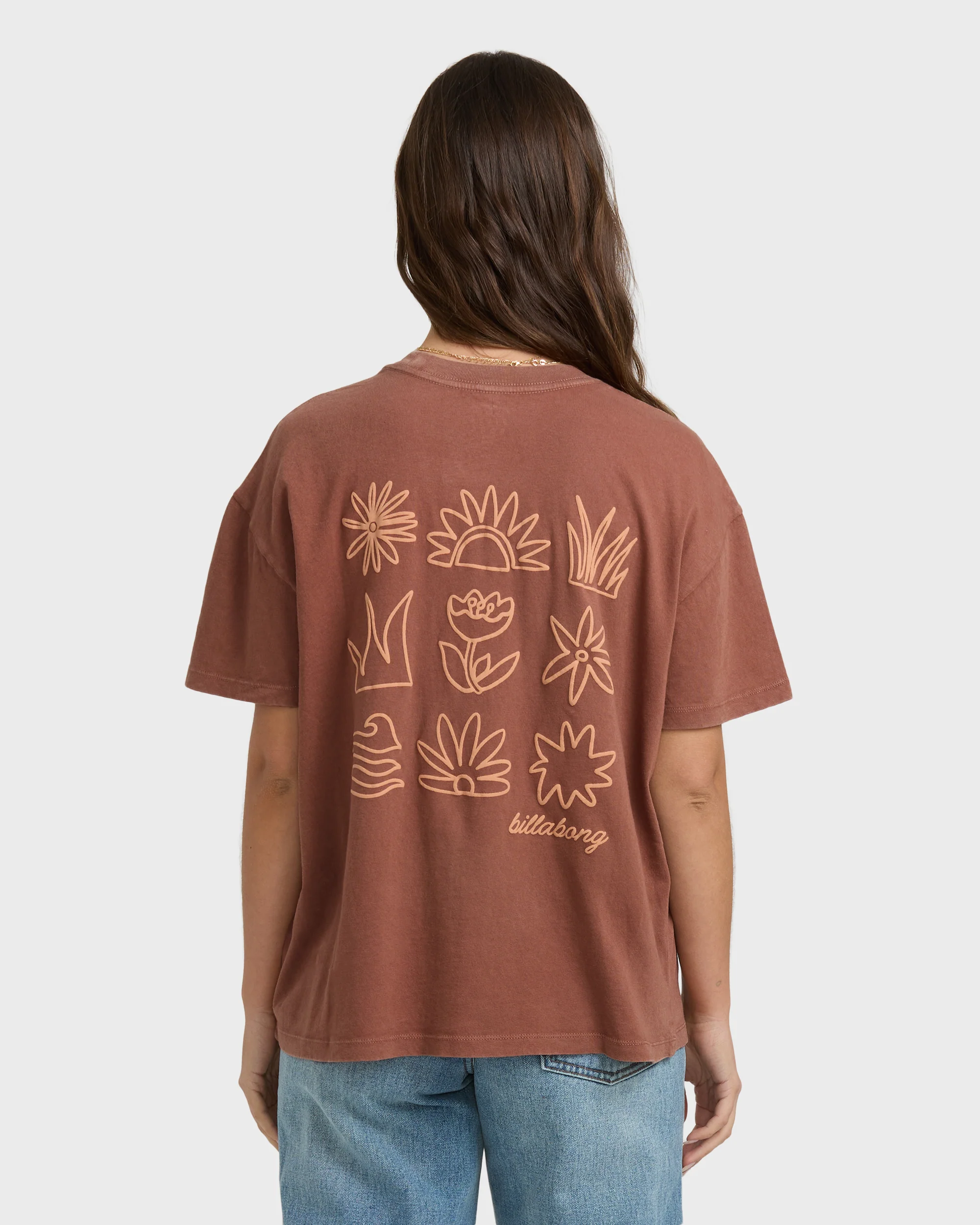 Fresh Glance Short Sleeve T-Shirt - Cowhide