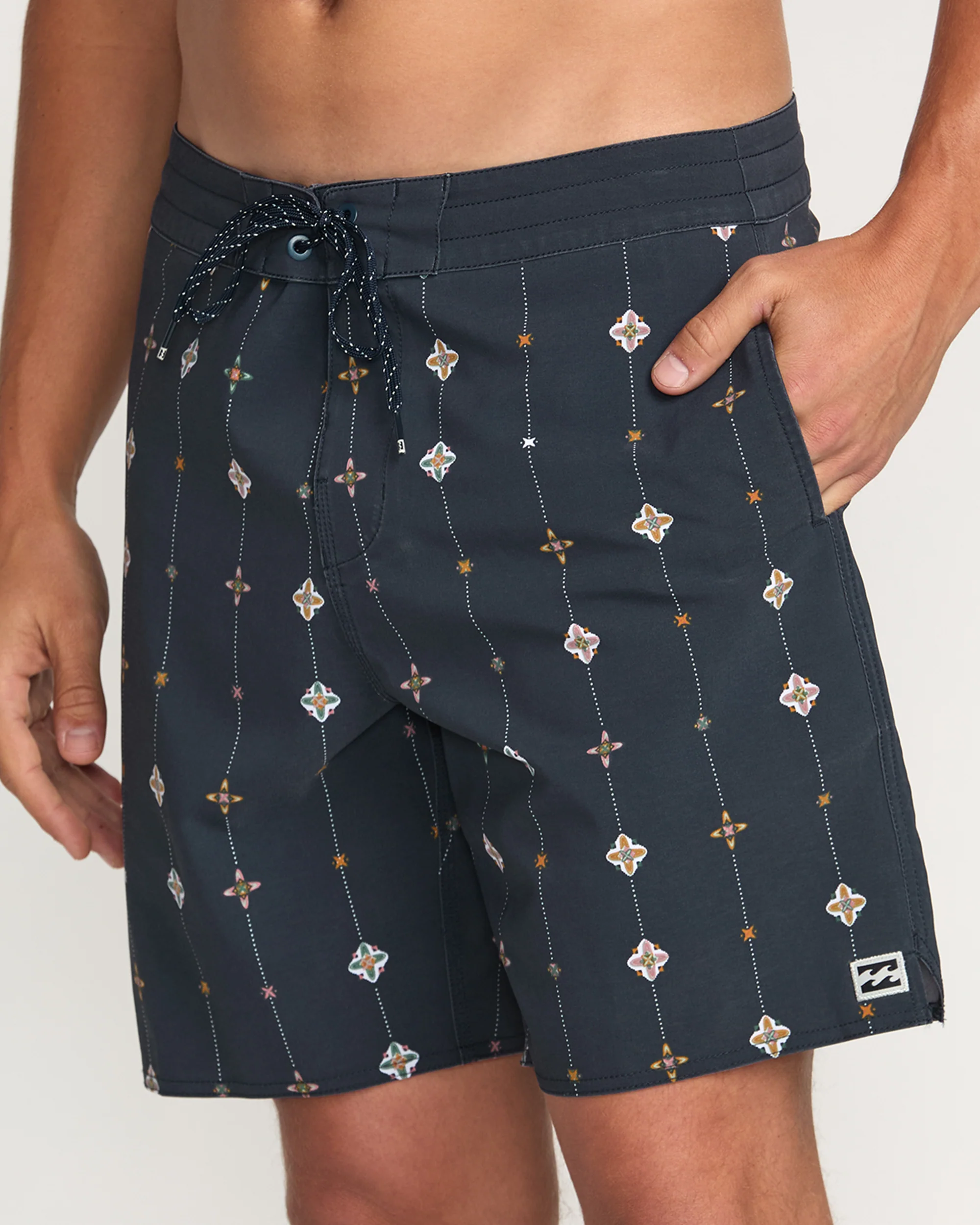 Good Times Lo Tide 18" Boardshorts - Navy - Image 8