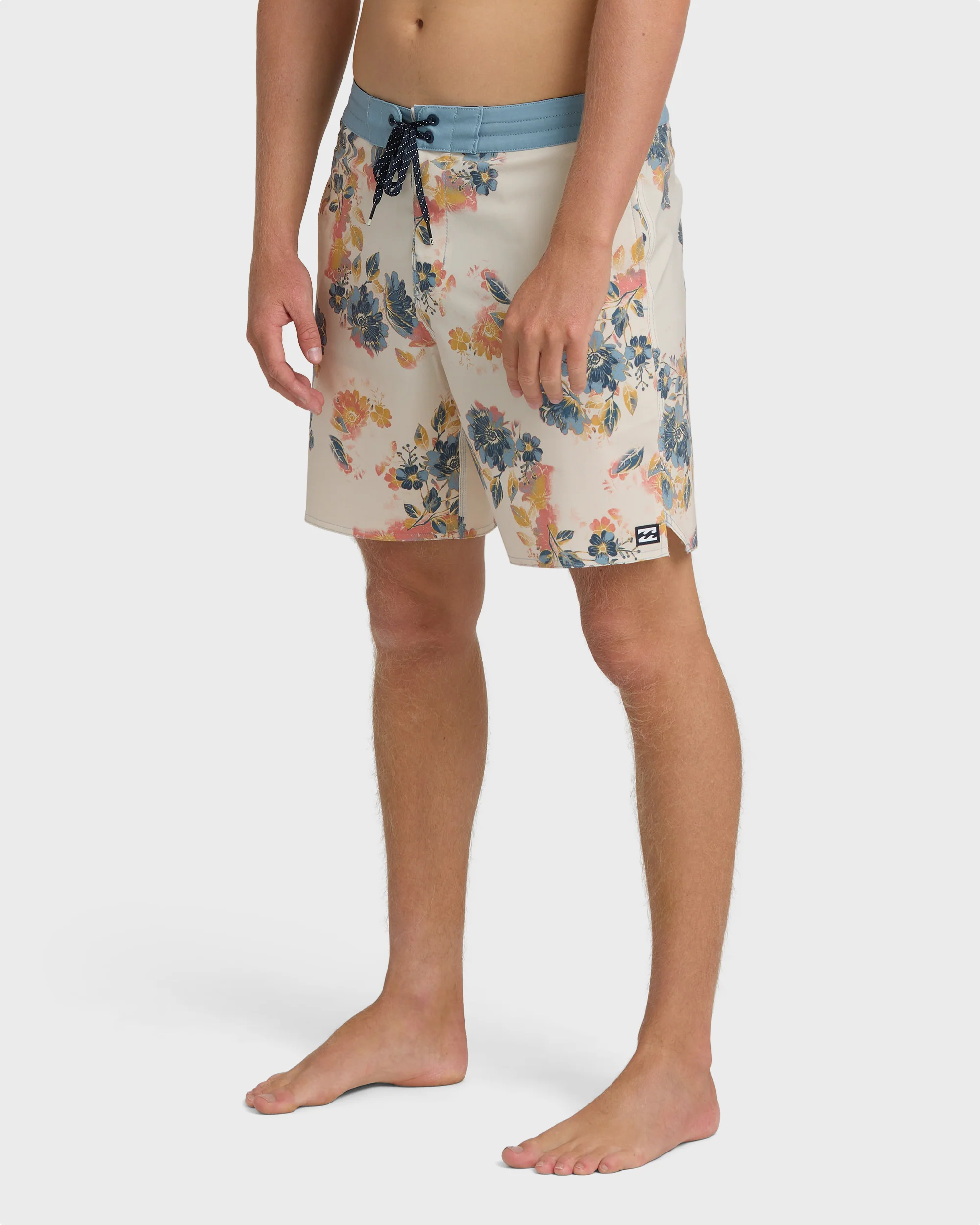 Good Times Lo Tide 18" Boardshorts - Oatmeal Multi - Oatmeal - Image 3