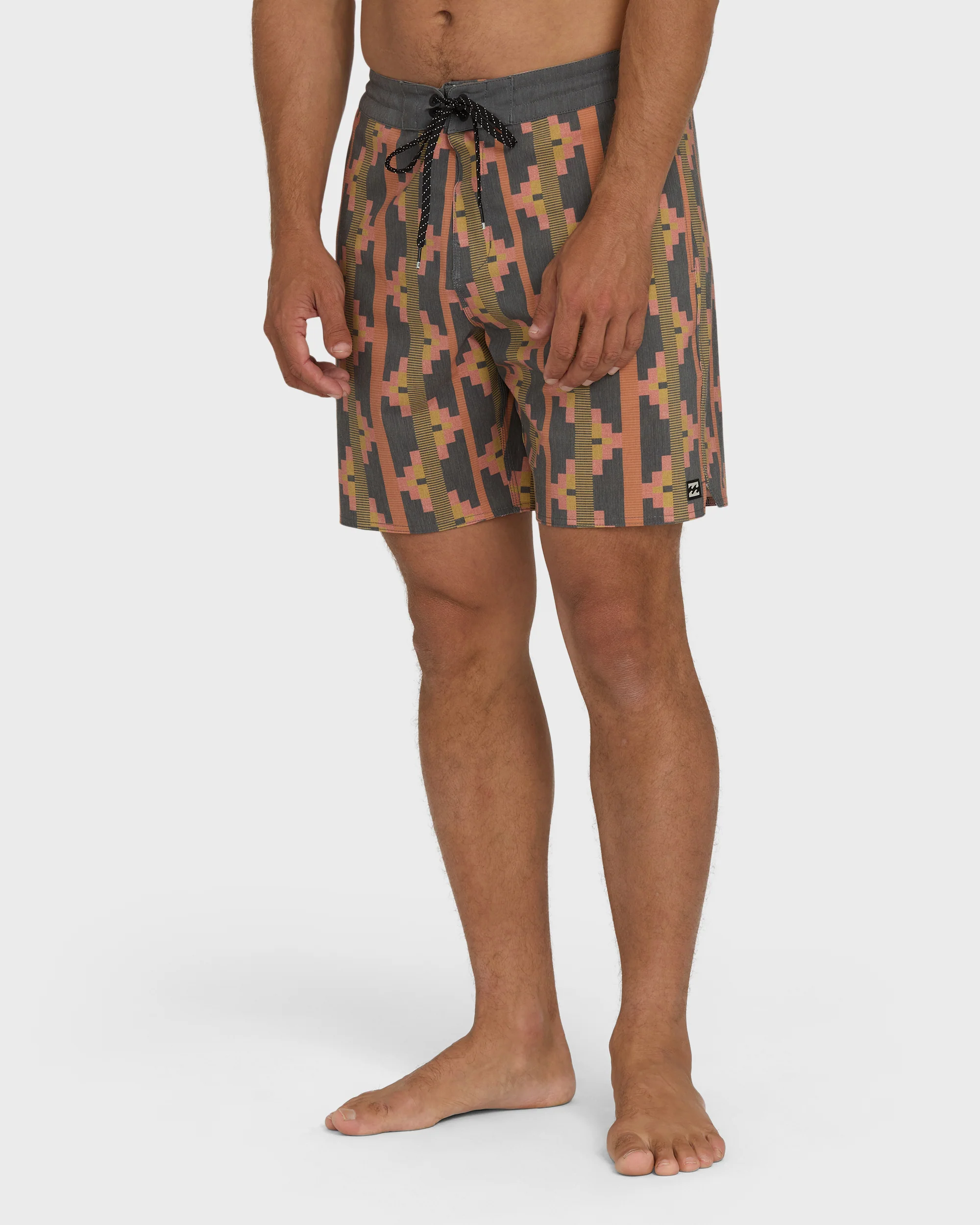 Good Times Lo Tide 18" Boardshorts - Rust - Image 3