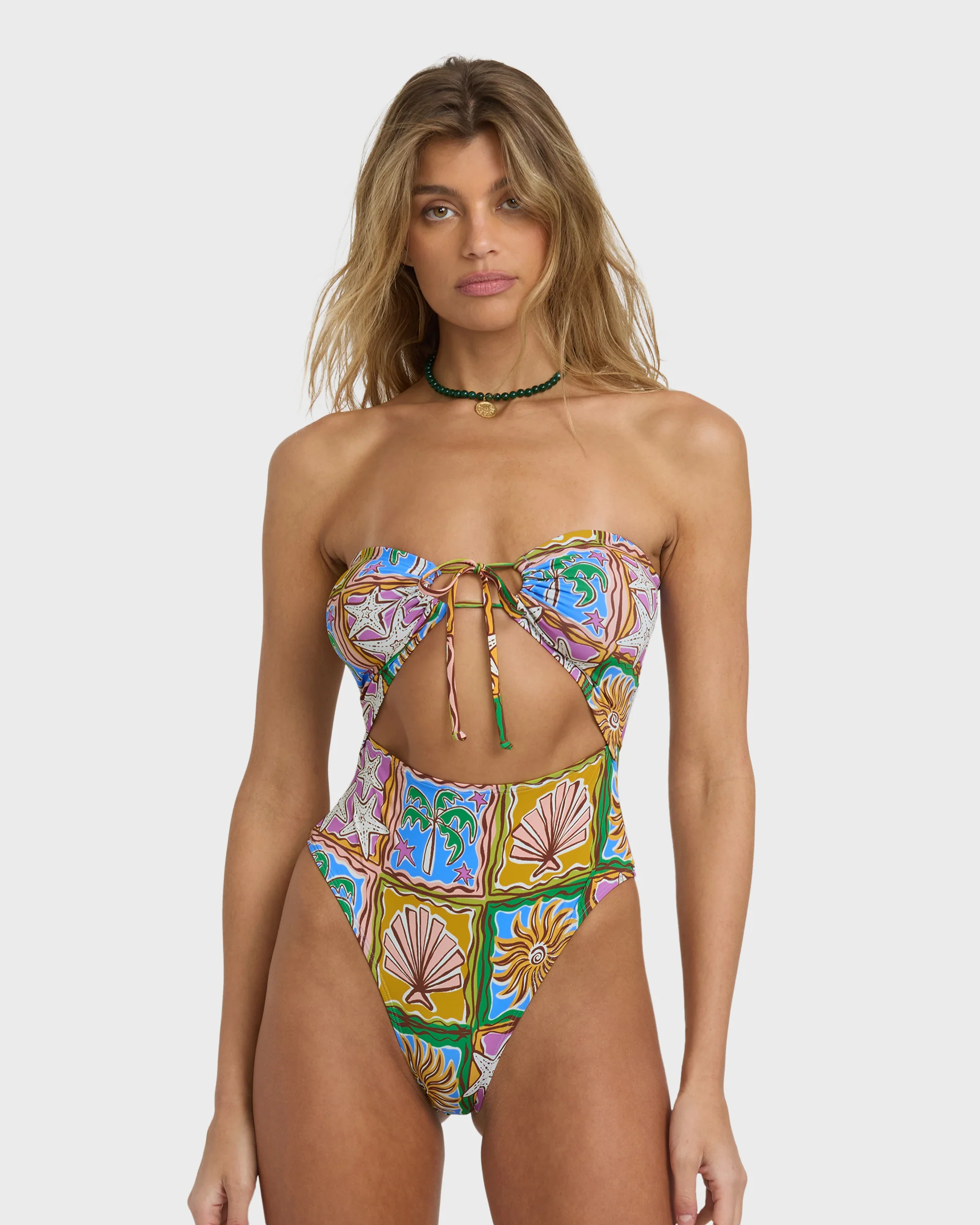 Heat Dream Andrew Hi One-piece Swimsuit - Multi