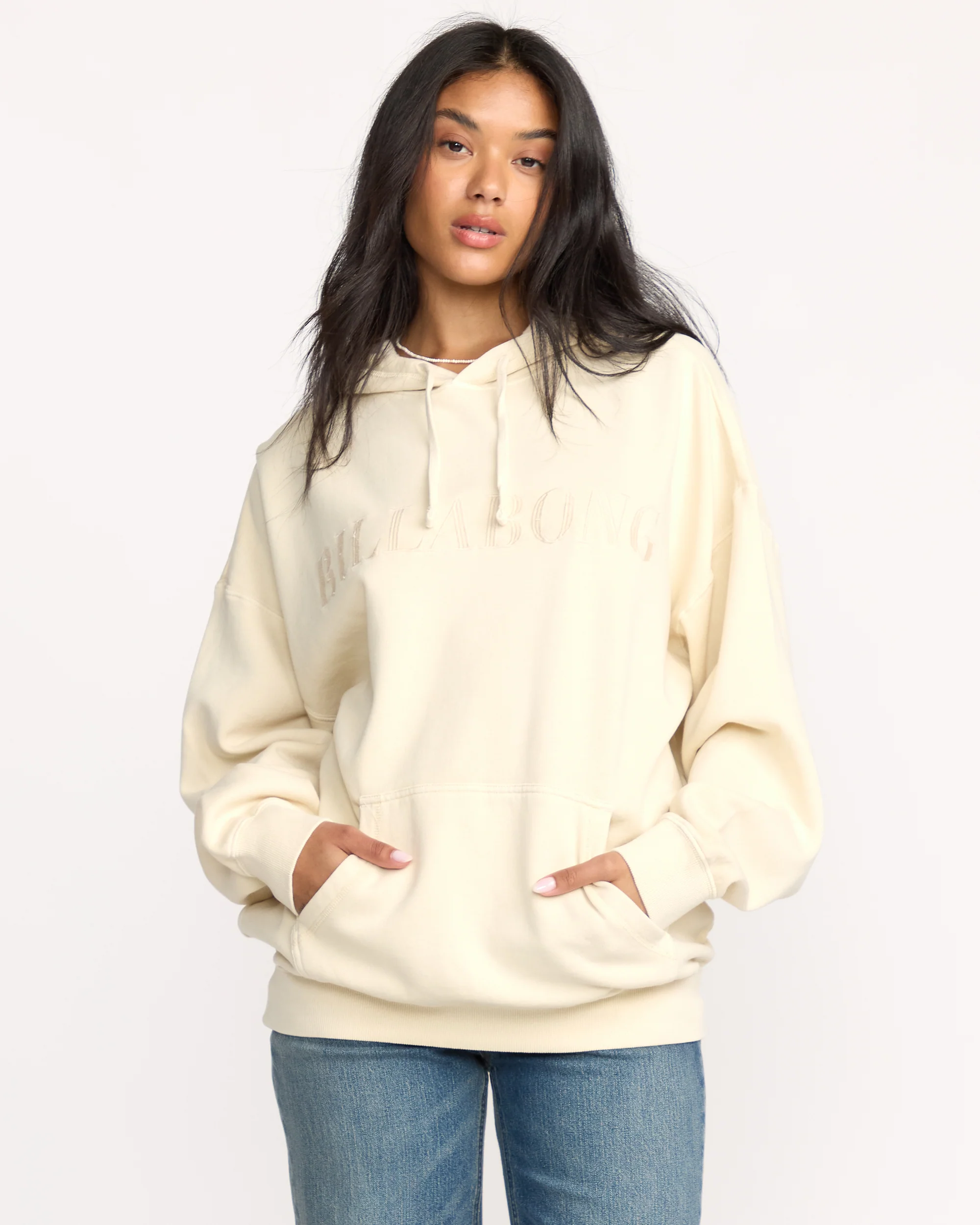 Hi Tide Dip Hoodie - Whitecap