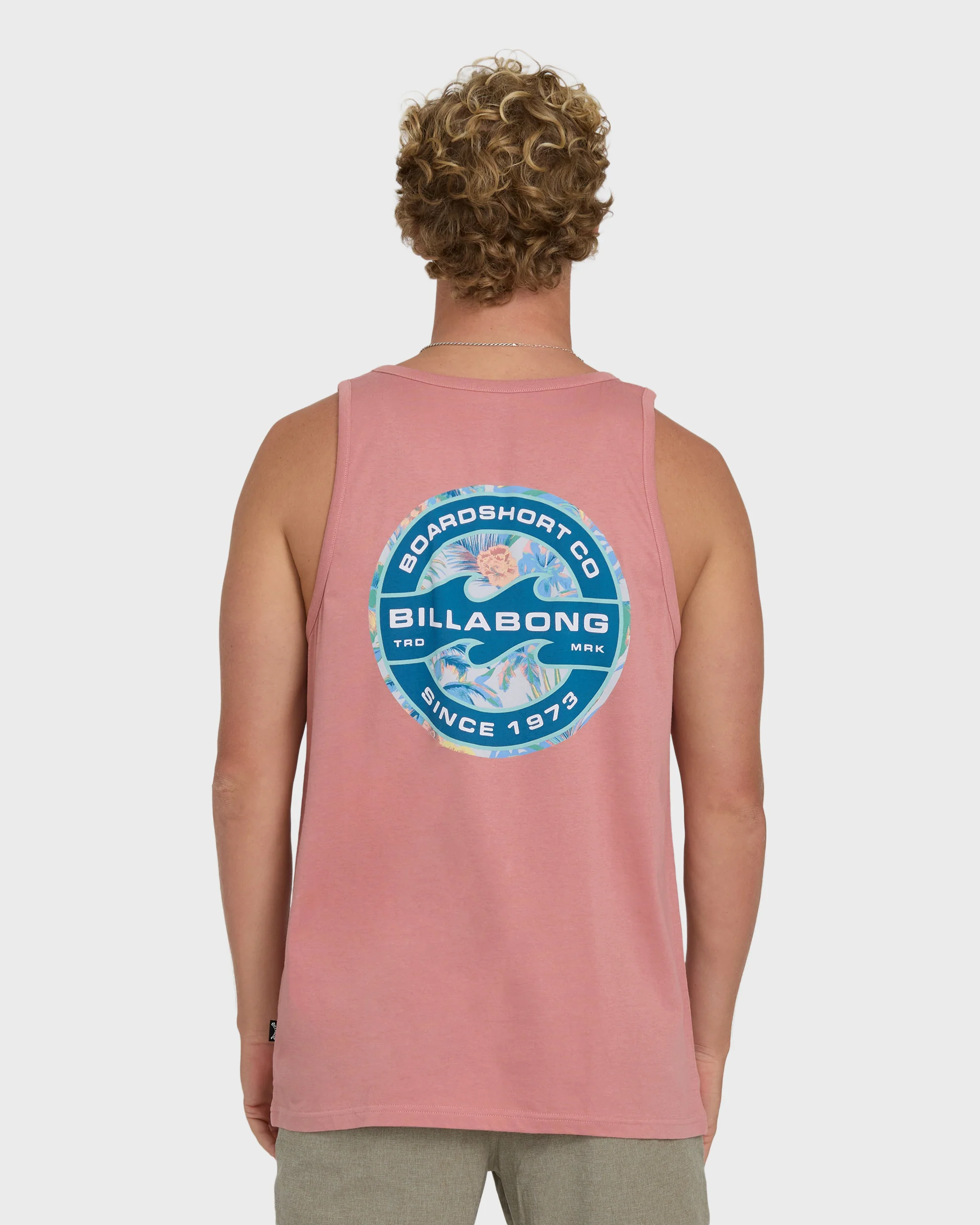 Hollow Fill Premium Tank Top - Ash Rose - Image 2