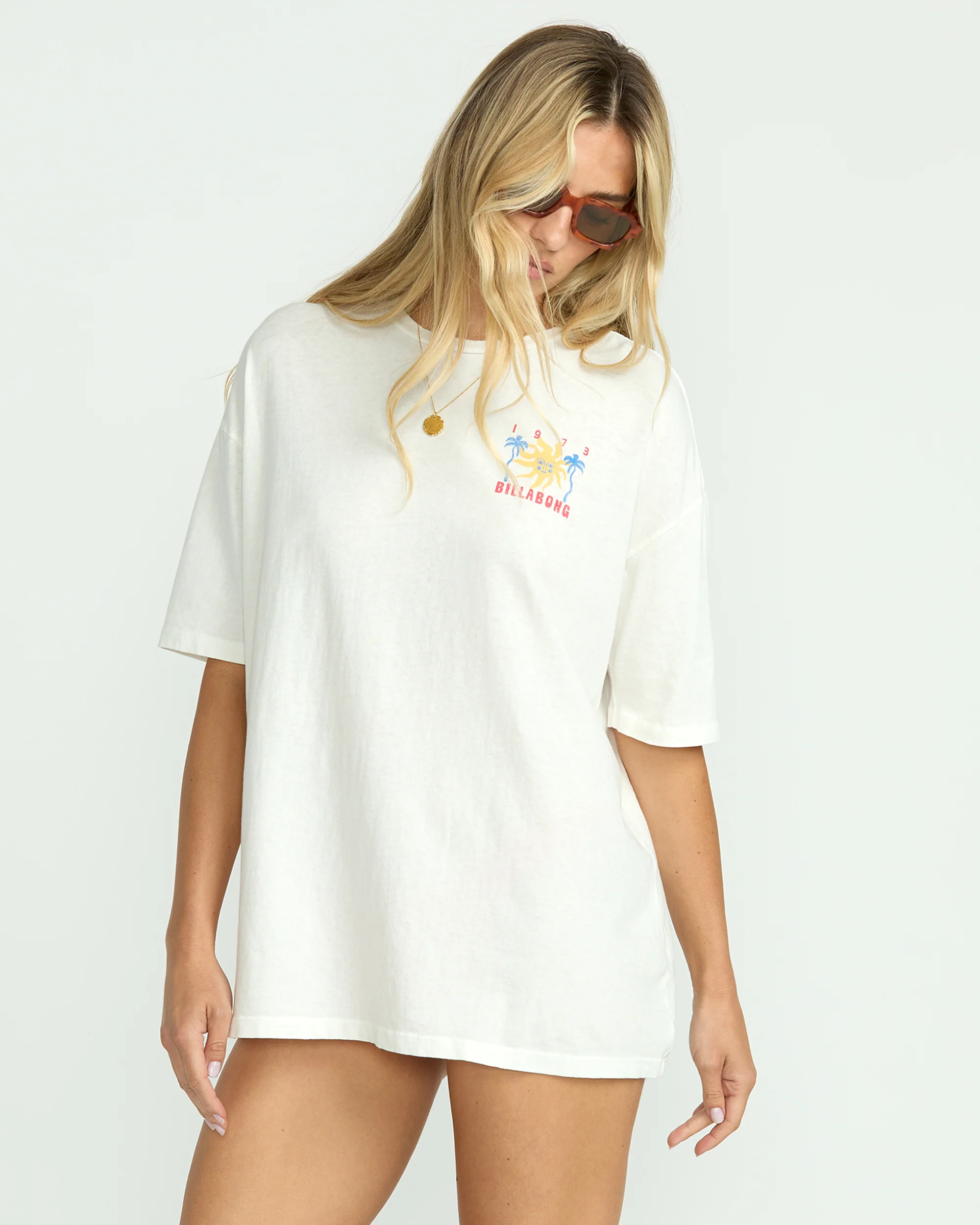 Hot Haze Tee - Salt Crystal - Image 3
