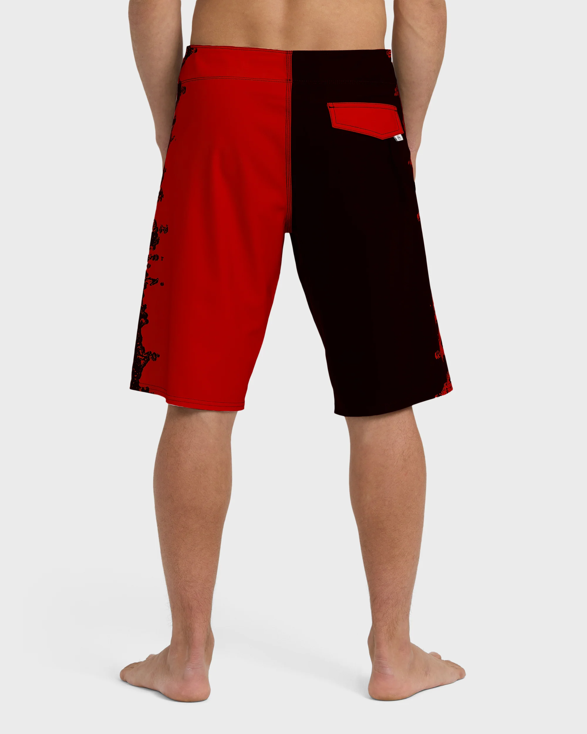 Inverted Pro 22" Boardshorts - Red - Image 2