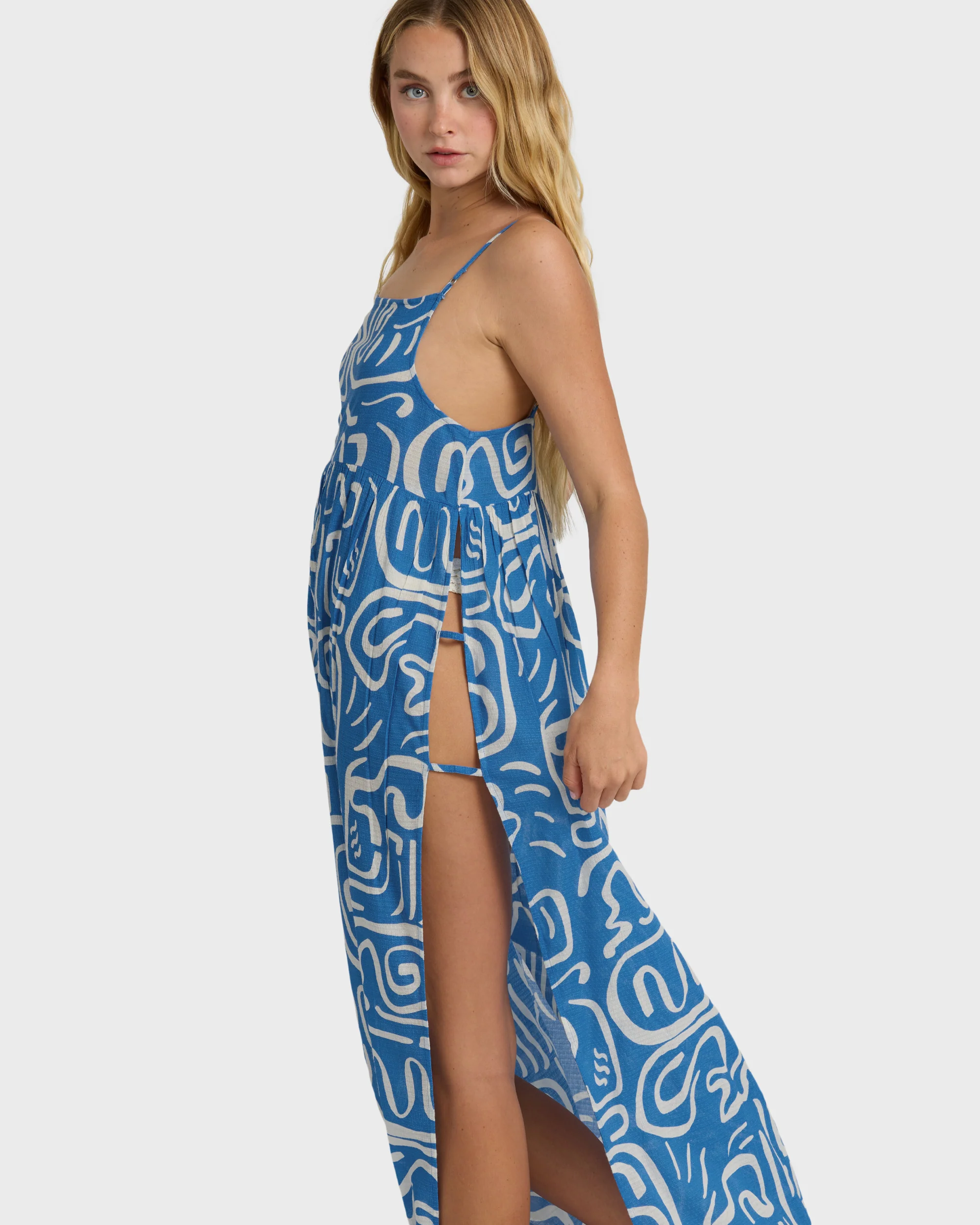 Juno Maxi Dress - True Blue - Image 5