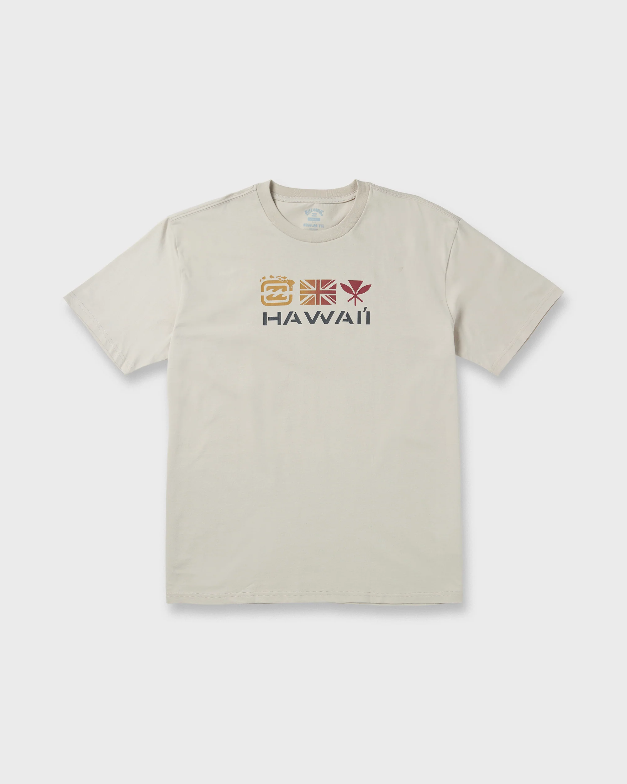 Kahili Hawaii Regular Short Sleeve Tee - Bleached Sand