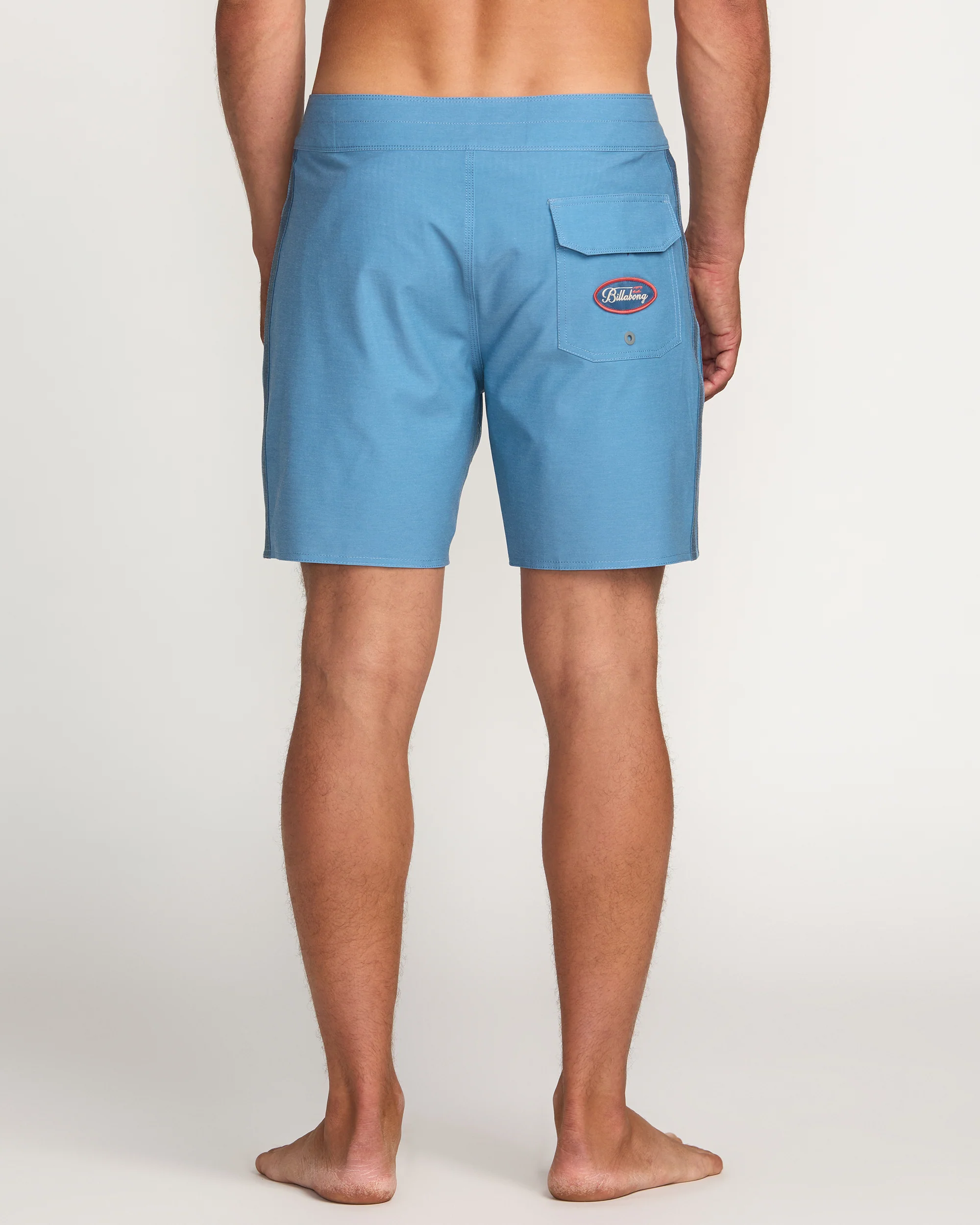 Kirra Pro Performance 18" Boardshorts - Carolina Blue - Image 2