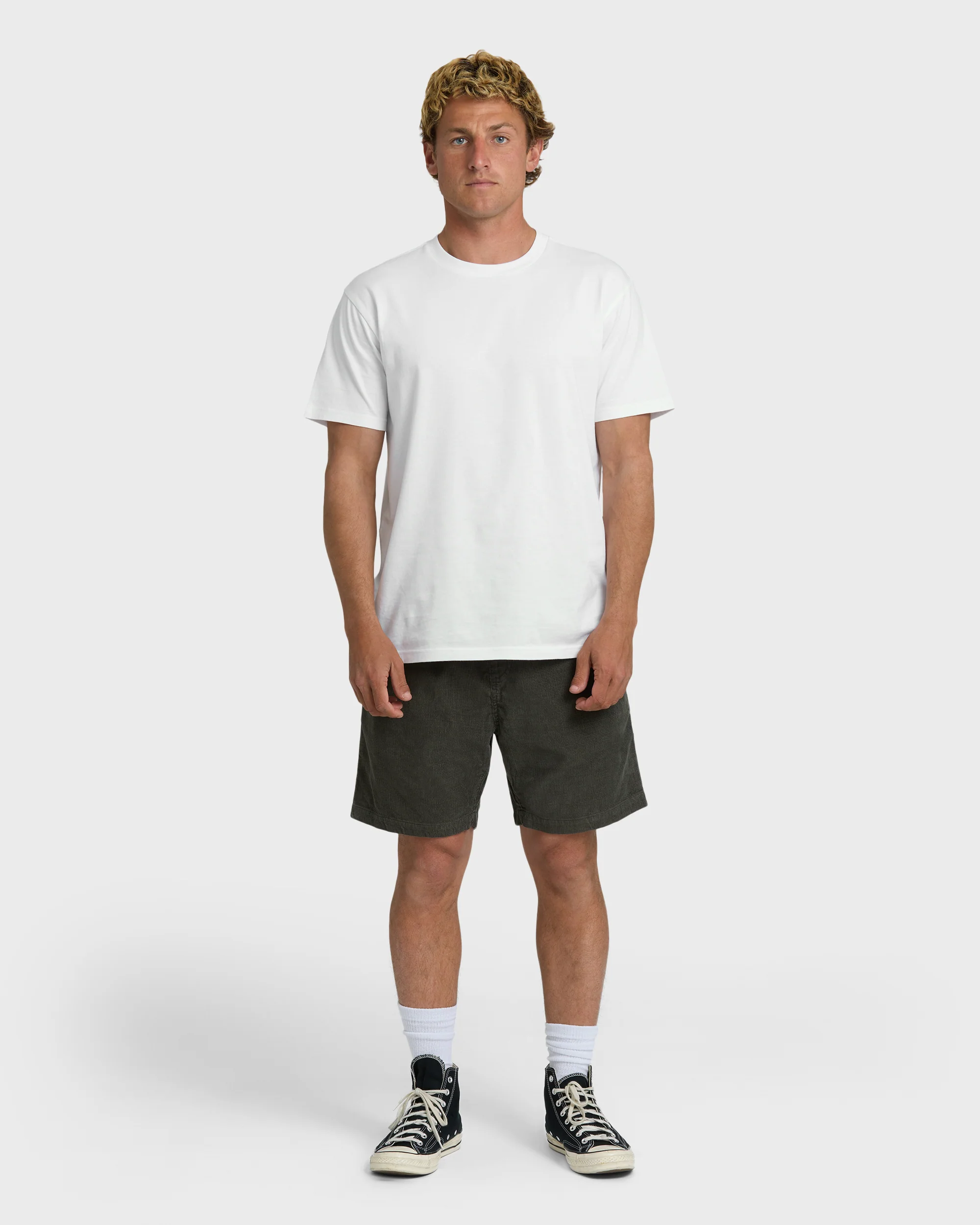 Larry Layback 17" Corduroy Shorts - Dark Gray - Image 4