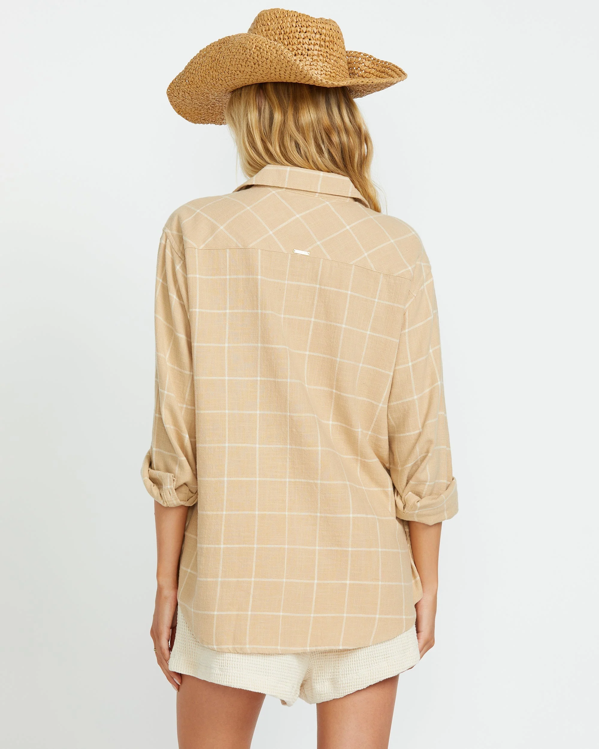 Layer Up Long Sleeve Shirt - Khaki - Image 2